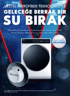 03.06.2025 tarihinden itibaren geçerli olan Vestel kataloğu önizlemesi | Sayfa: 41 | Ürünler: Su, Çamaşır makinesi