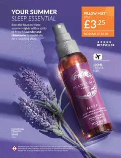 Preview of AVON - Offers valid from 01.05.2026 | Page: 20 | Products: Fragrance, Lavender, Oil, Pillow