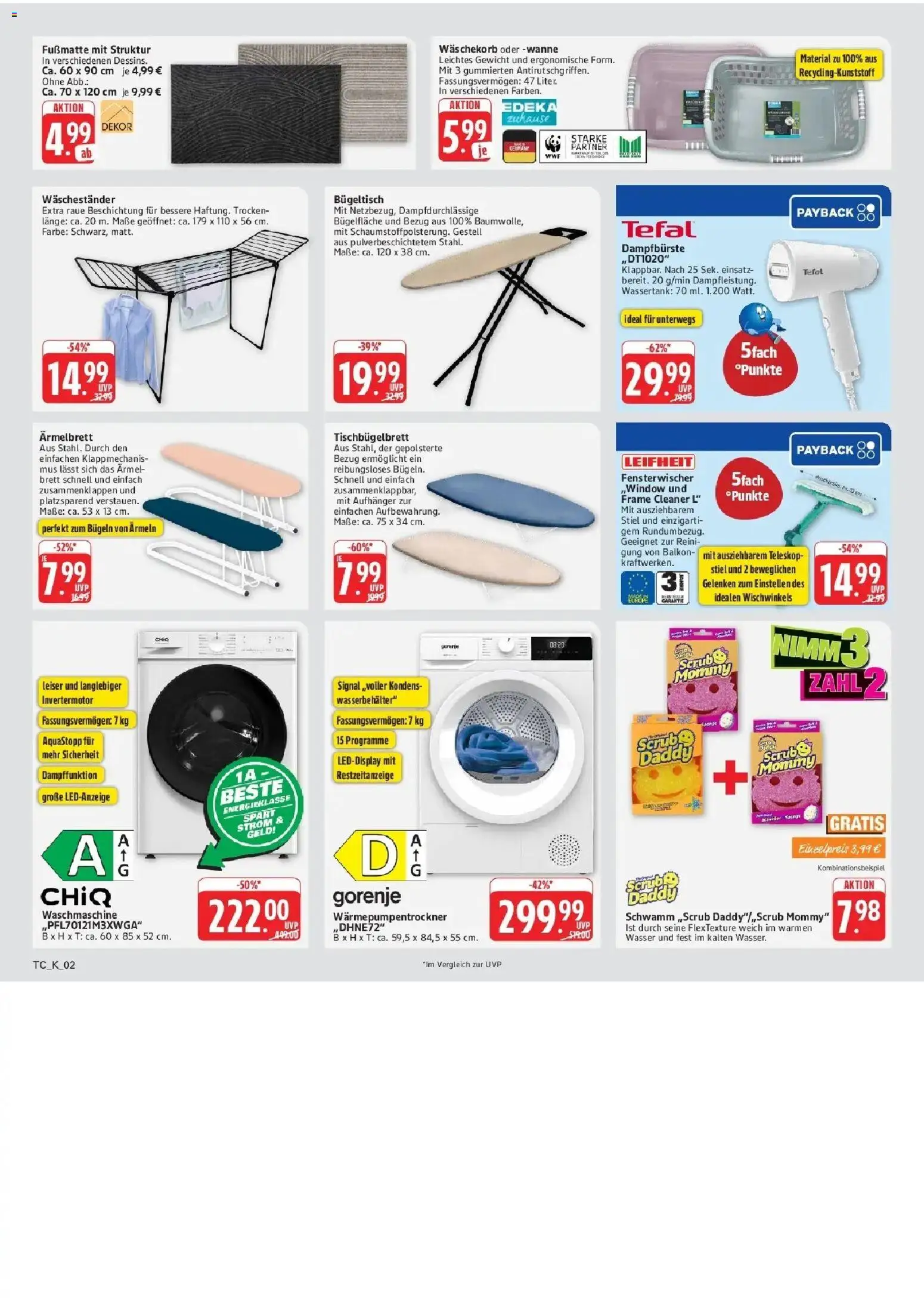 Marktkauf Prospekt Wörth Am Rhein (ab 31.08.2026) » Angebote online | Seite: 70 | Produkte: Gorenje, Gewicht, Fußmatte, Wasser