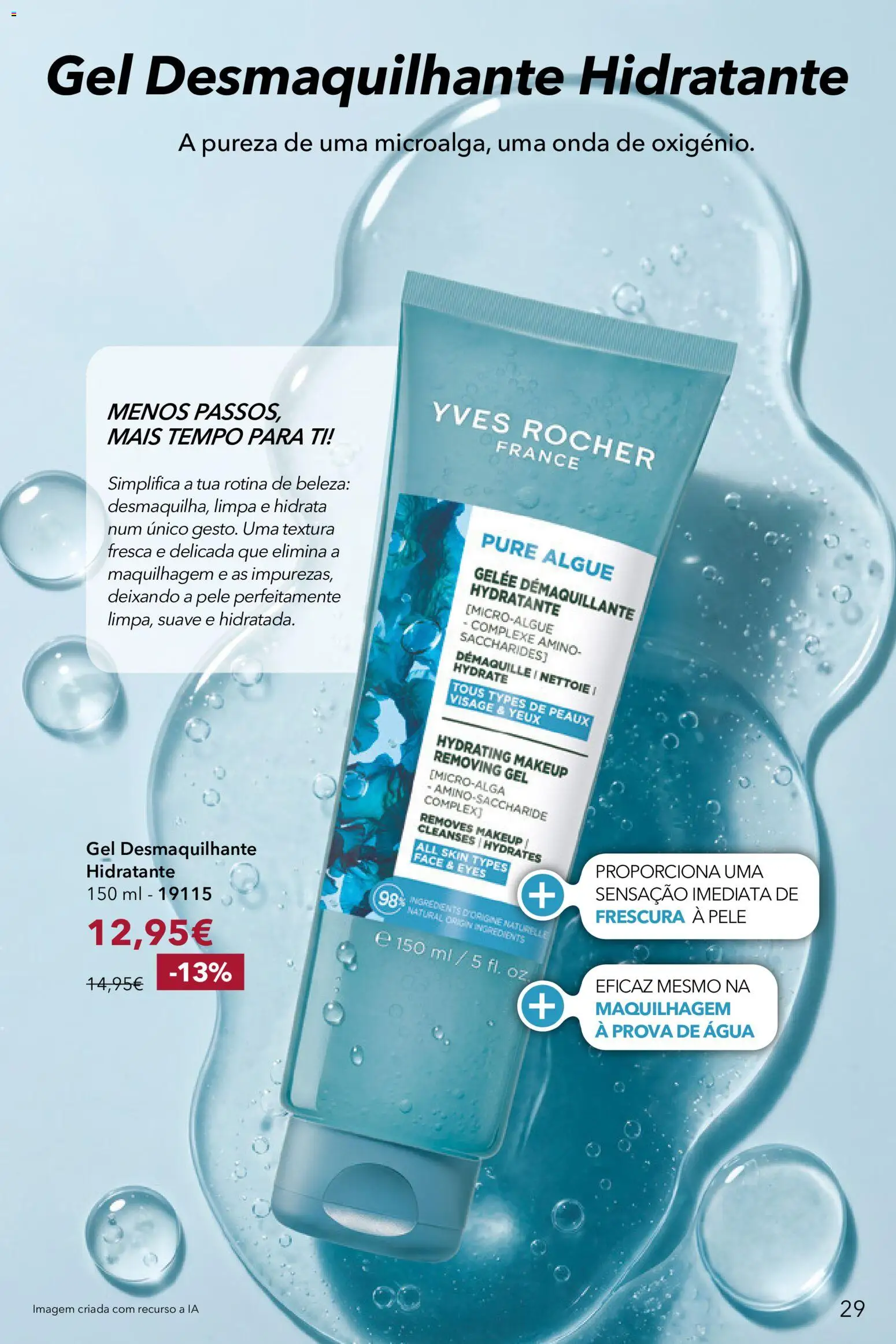 Yves Rocher Catálogo 12 │ válido de 24/09/2026 | Página: 29 | Produtos: Agua, Maquilhagem