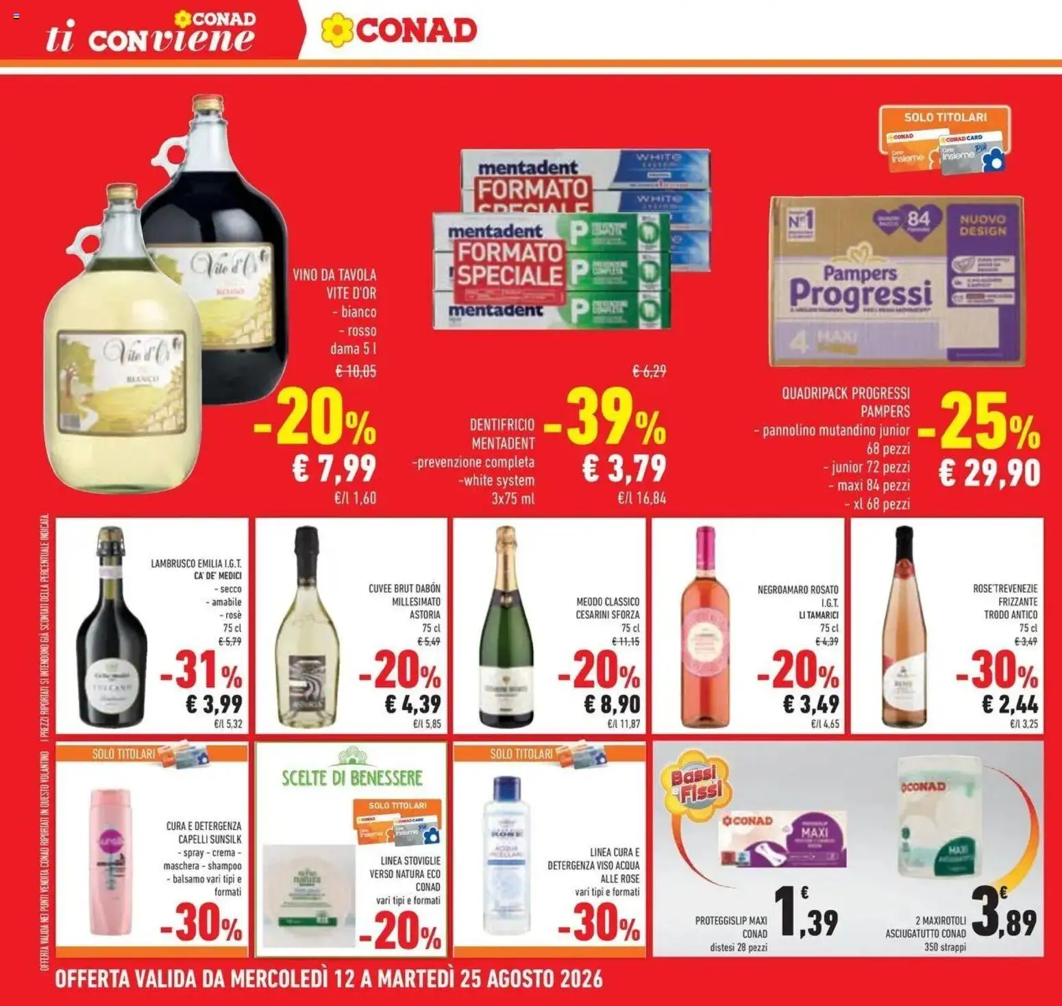 Volantino Conad dal 12/08/2026 > Anteprima | Pagina: 26