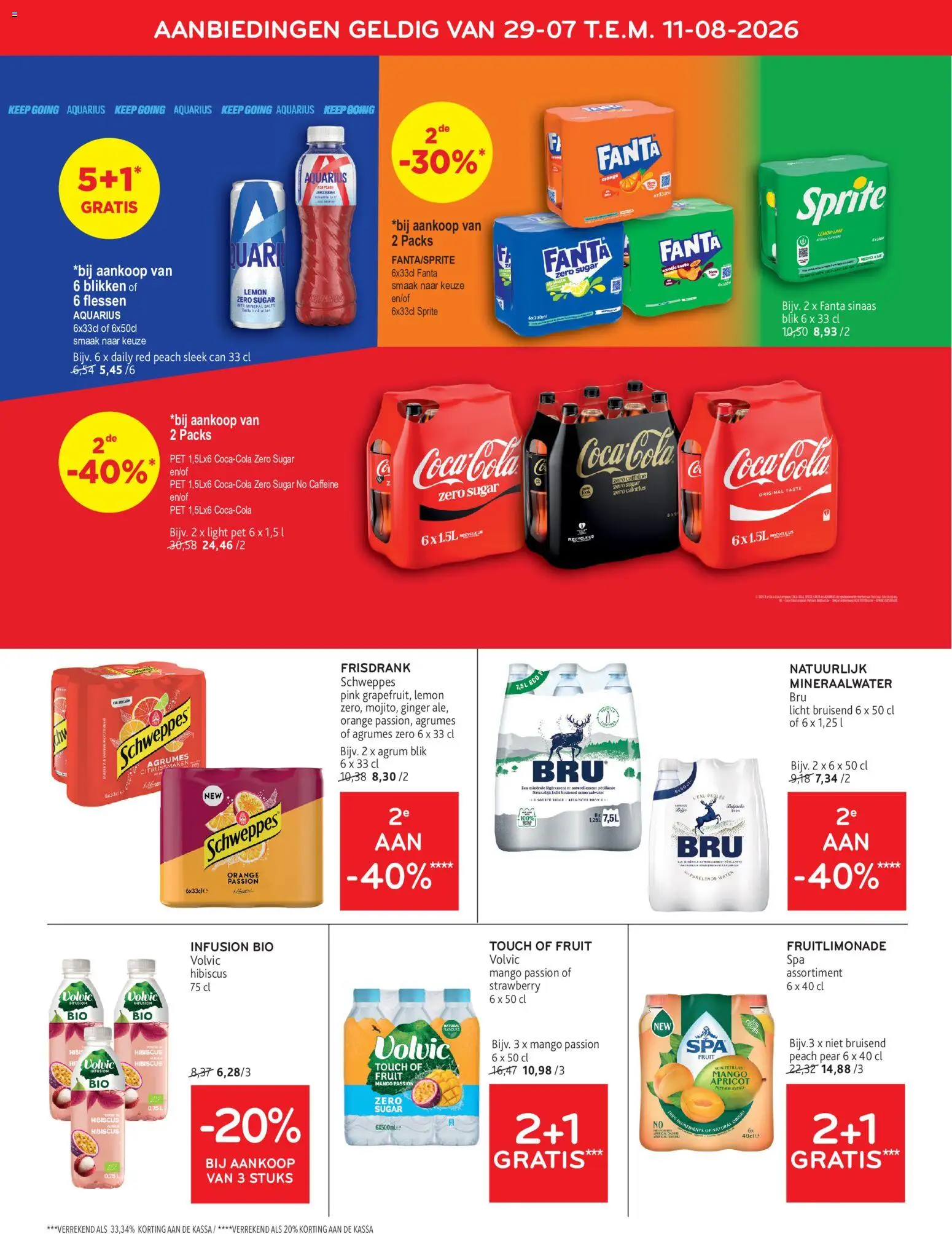 {H1} | Pagina: 10 | Producten: Coca Cola, Fanta, Fruit, Mineraalwater