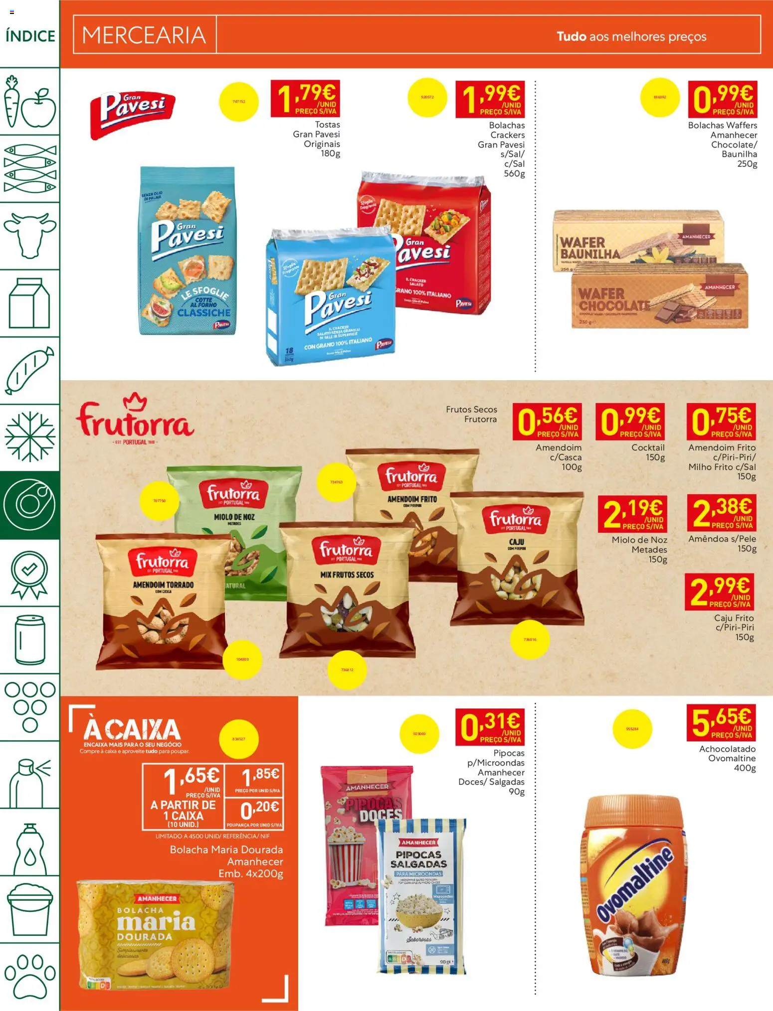 Recheio folheto Madeira │ válido de 07/07/2026 | Página: 20 | Produtos: Dourada, Bolachas, Tostas, Chocolate