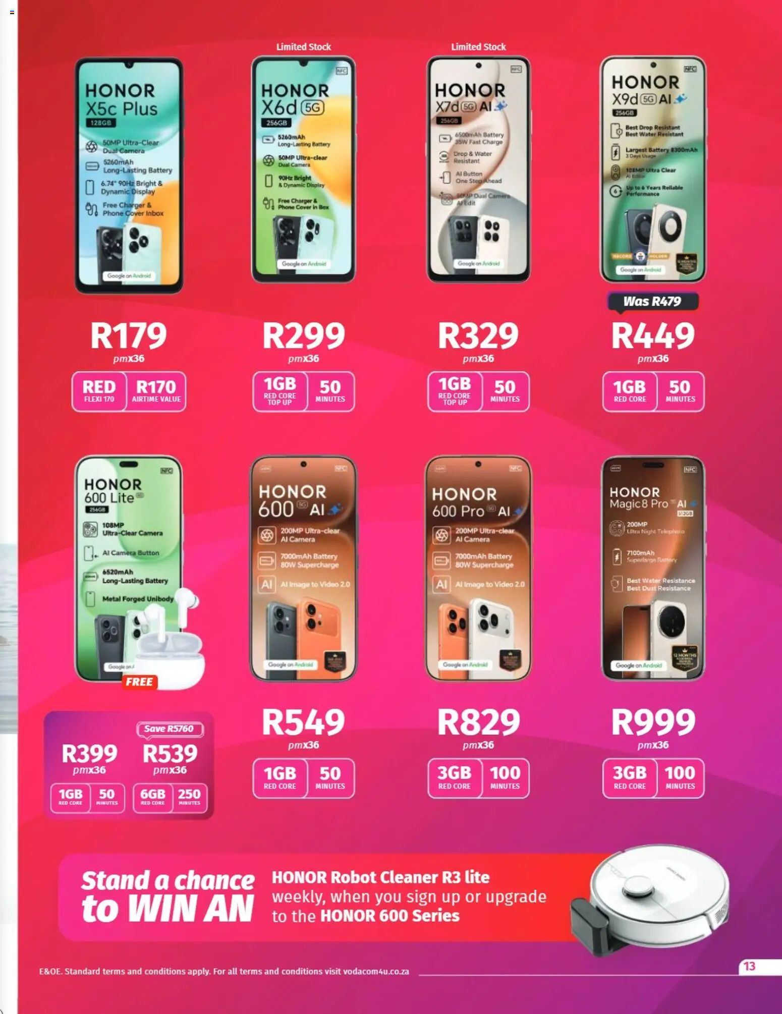 New Vodacom catalogue – valid from 07/07/2026 | Page: 13