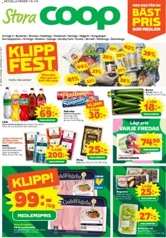 Coop Forum erbjudanden - Förhandsvisning av reklamblad från butik Coop Forum aktuell från 01.06.2026