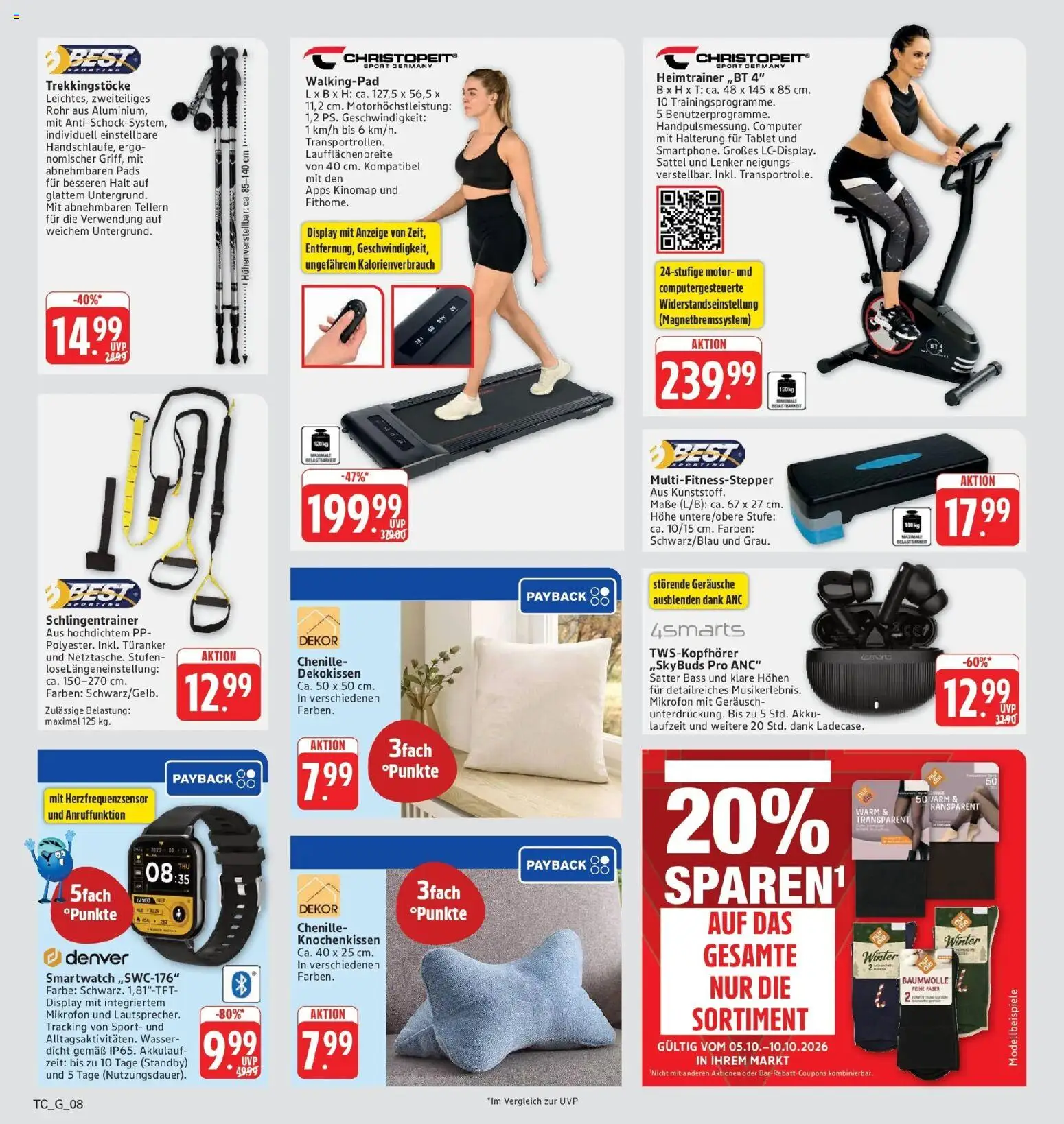 Edeka Prospekt Eislingen (ab 05.10.2026) » Angebote Online | Seite: 38 | Produkte: Smartwatch, Wasser, Tablet, Computer
