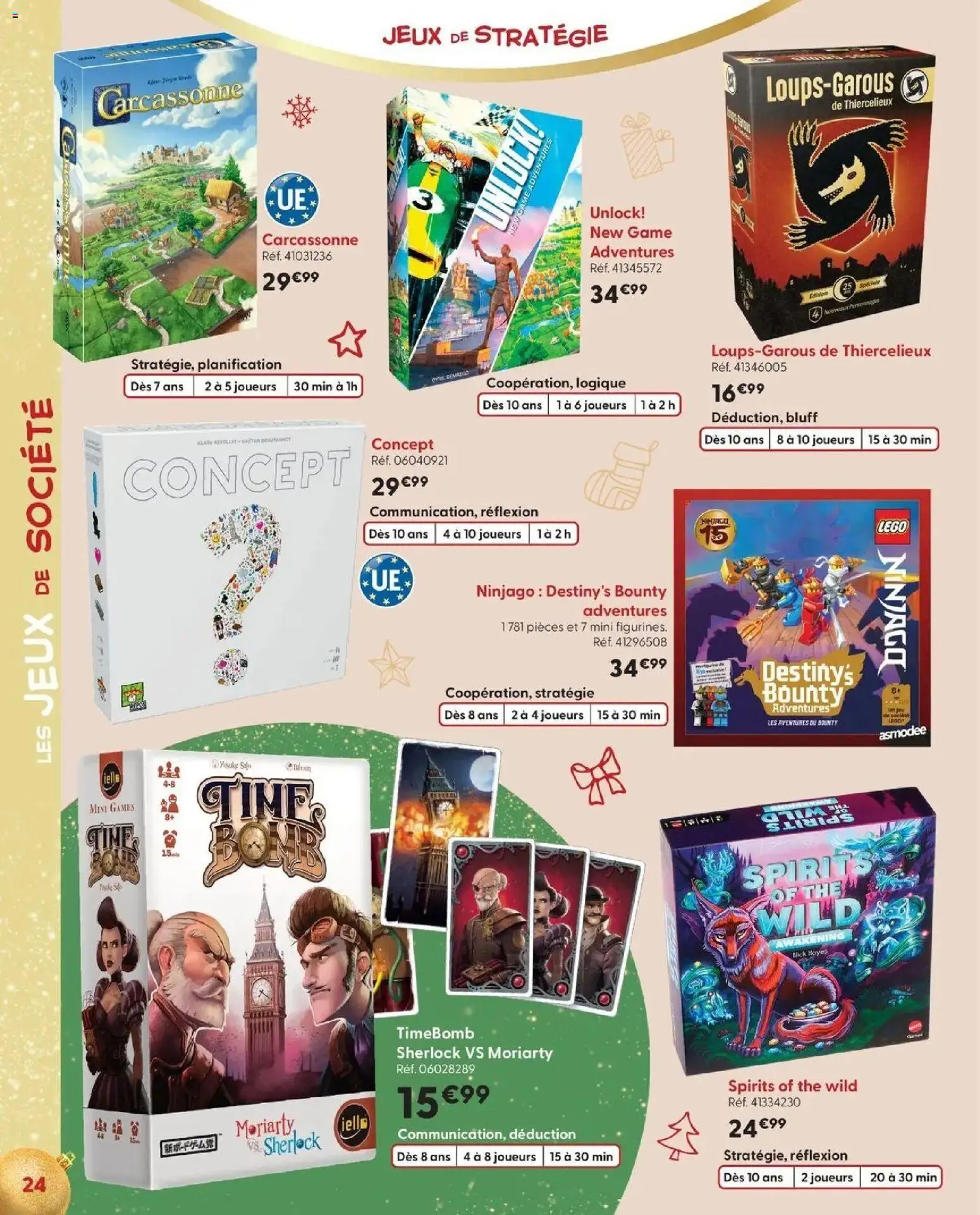 La Grande Récré - LE NOËL DE TOUTES LES PASSIONS à partir du 14/10/2026 - promo en ligne | Page: 24 | Produits: Légo, Jeux, Jeux de société, Thé