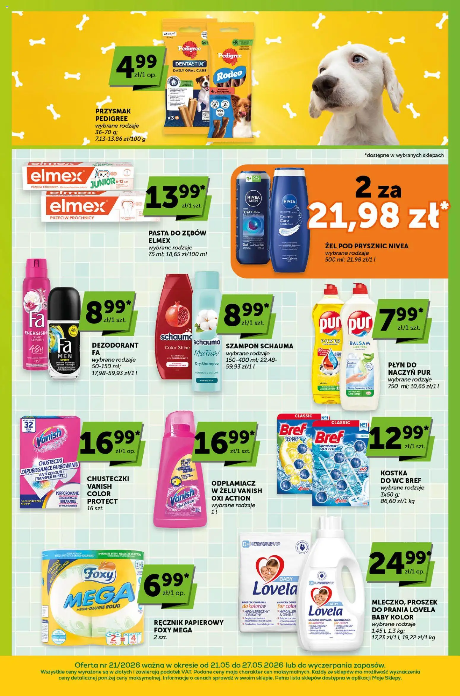 ABC gazetka - Sprawdź, co więcej od 21.05.2026 | Strona: 5 | Produkty: Prysznic, Żel pod prysznic, Lovela, Odplamiacz
