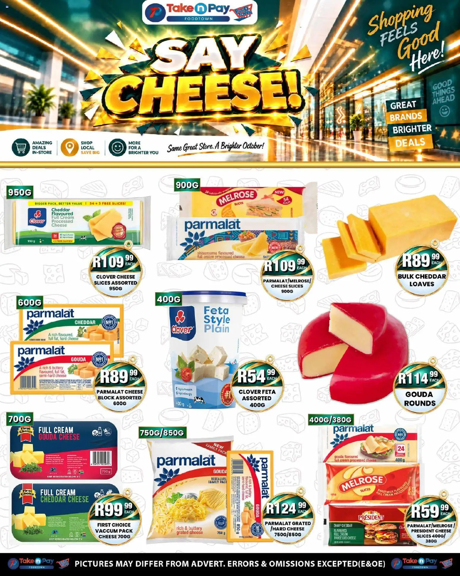 New Take n Pay catalogue – valid from 05/10/2026 | Page: 6 | Products: Hard cheese, Cheese, Cheddar, Cream