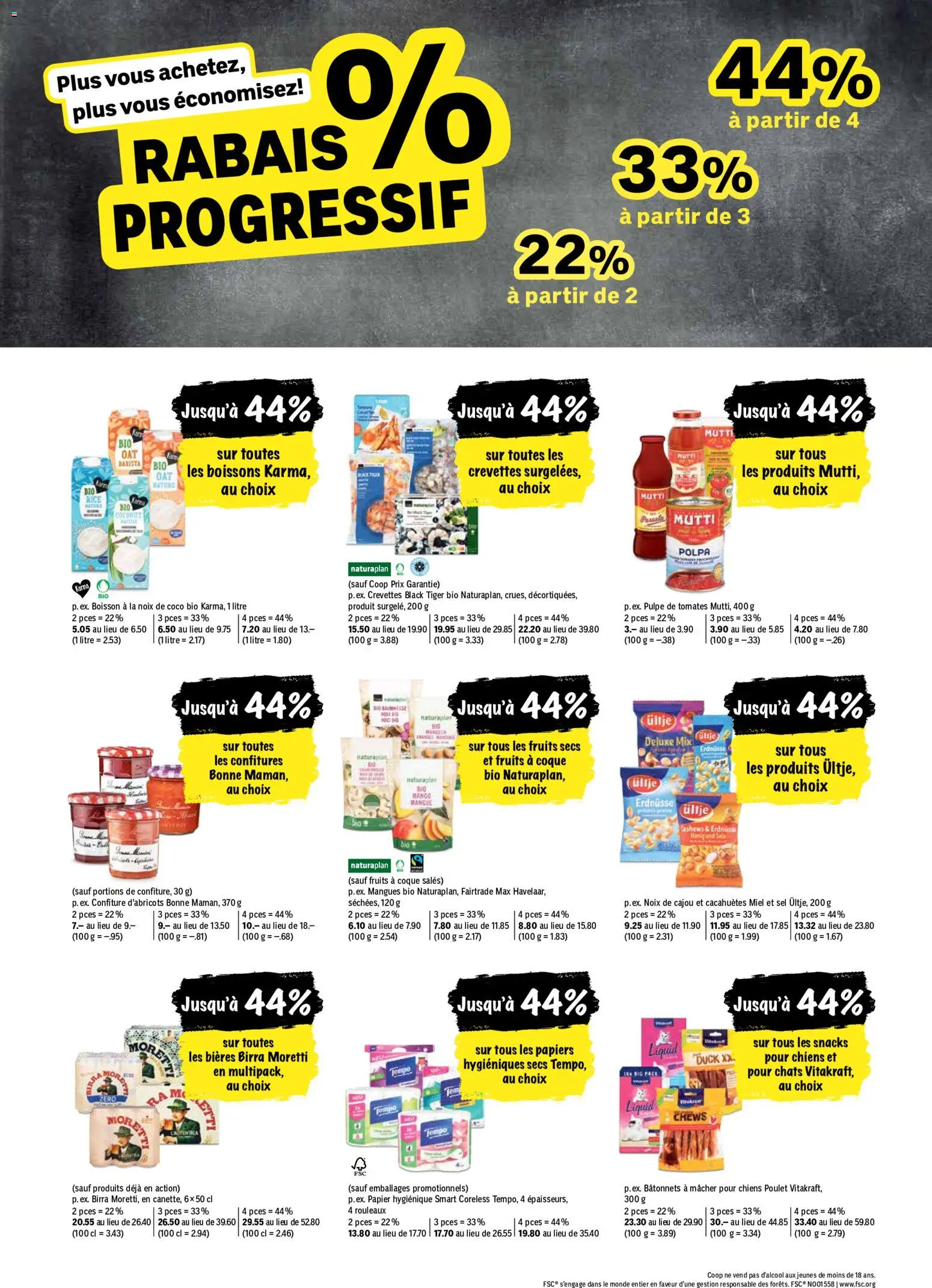 Coop aktionen FR – gültig ab 22.10.2026 | Seite: 22