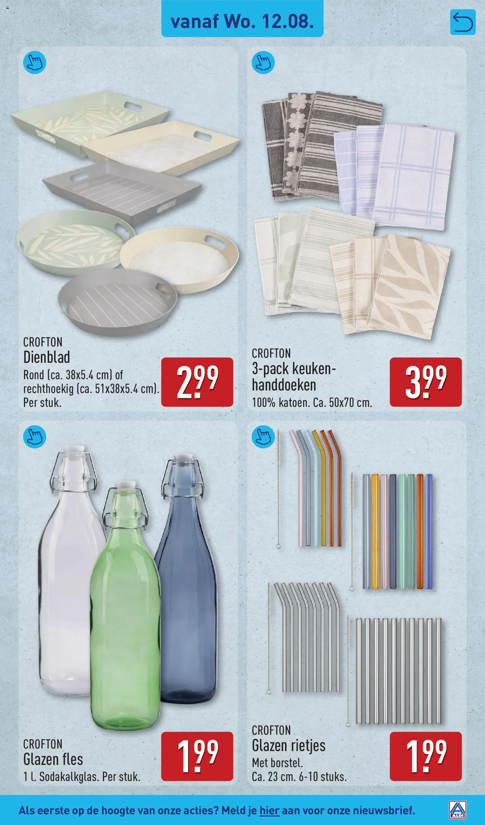 {H1} | Pagina: 41 | Producten: Dienblad, Fles, Handdoeken