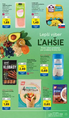 Tesco leták platný od 29.04.2026 | Strana: 17 | Produkty: Saláma, Tortilla, Protein, Čokoláda