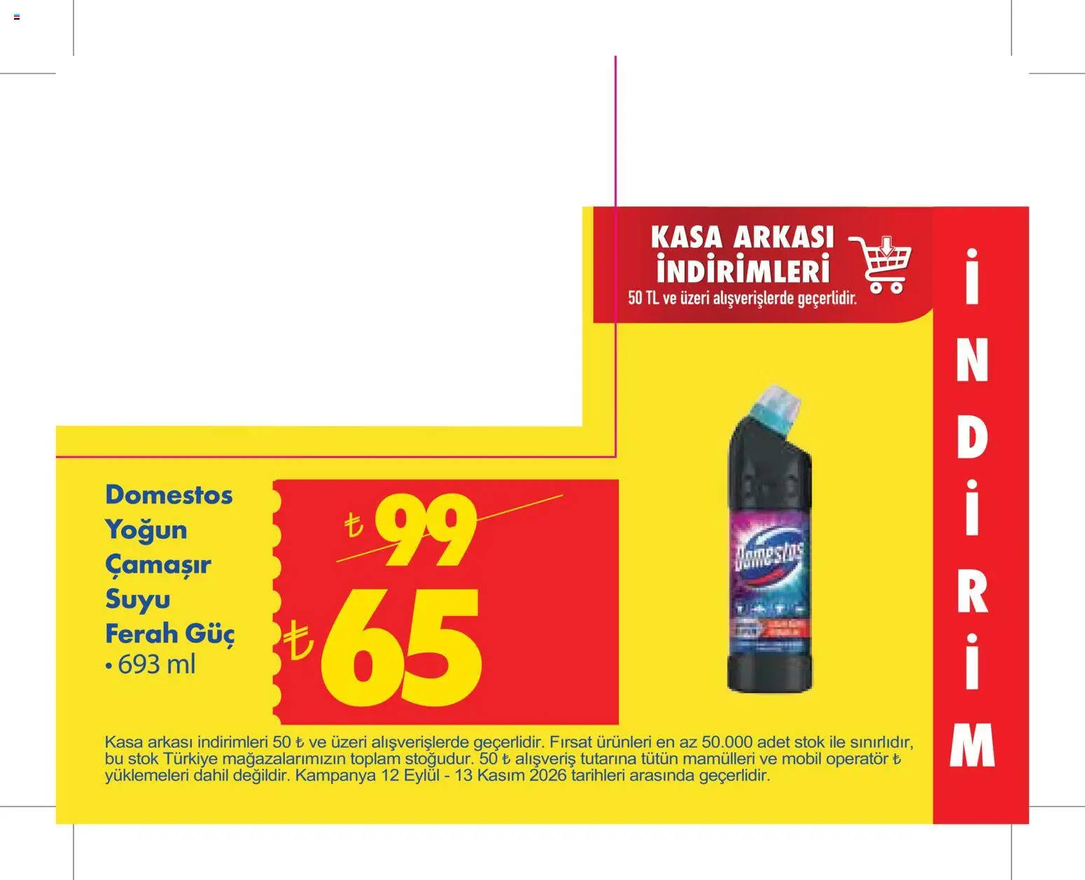 Şok Market Katalog - 09 Eylül 2026 tarihinden itibaren geçerlidir | Sayfa: 5 | Ürünler: Kasa