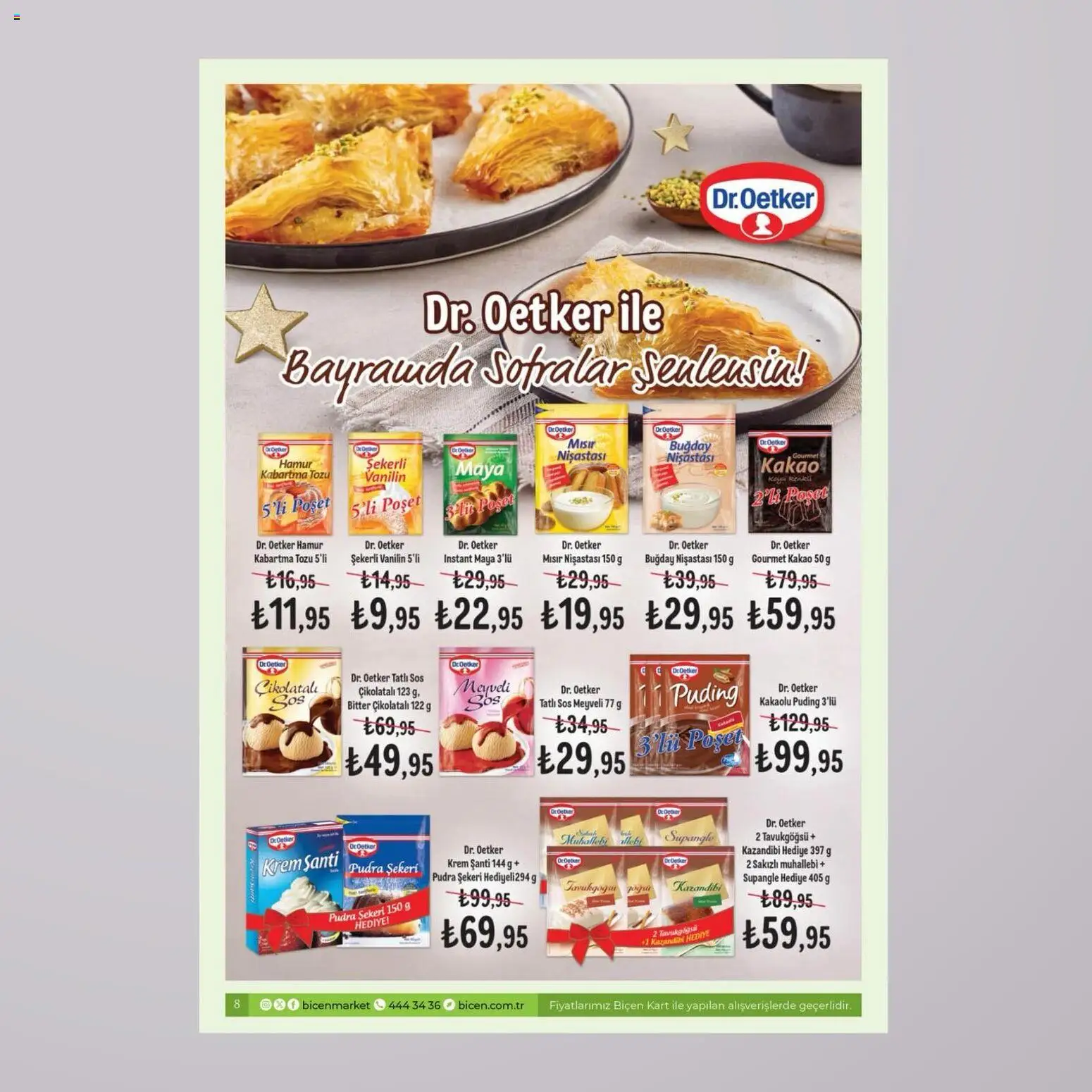 Biçen Market Katalog - 15.05.2026 tarihinden itibaren geçerlidir | Sayfa: 7 | Ürünler: Krem, Pudra, Sos, Mısır