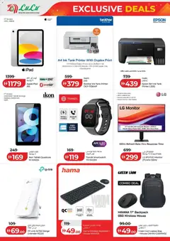 Preview of Lulu Hypermarket catalogue Exclusive Deals Abu Dhabi valid from 27 Jun, 2026 | Page: 16 | Products: Painemittari, Whisky, BH, Juicer