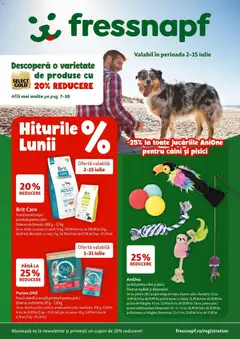 Ofertele Fressnapf valabile de la 02.07.2026