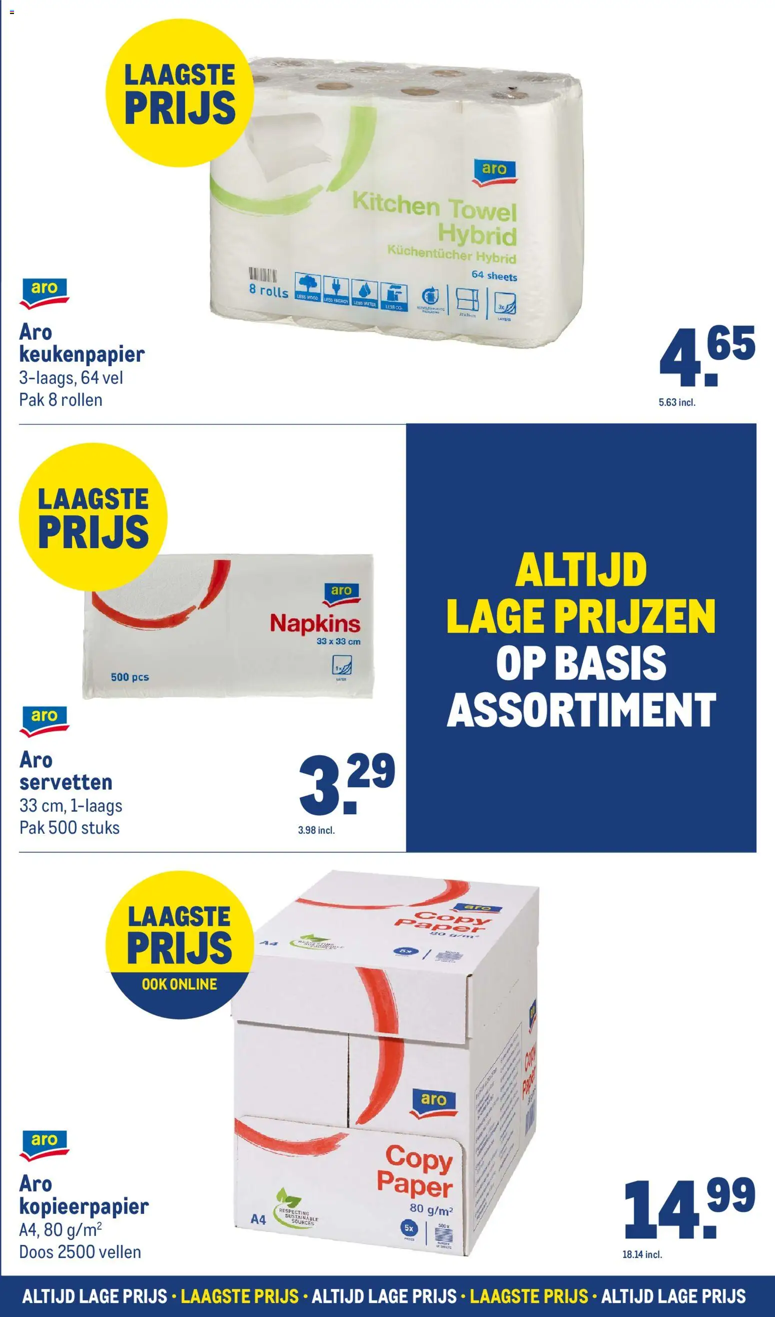 {H1} | Pagina: 39 | Producten: Keukenpapier, Festék