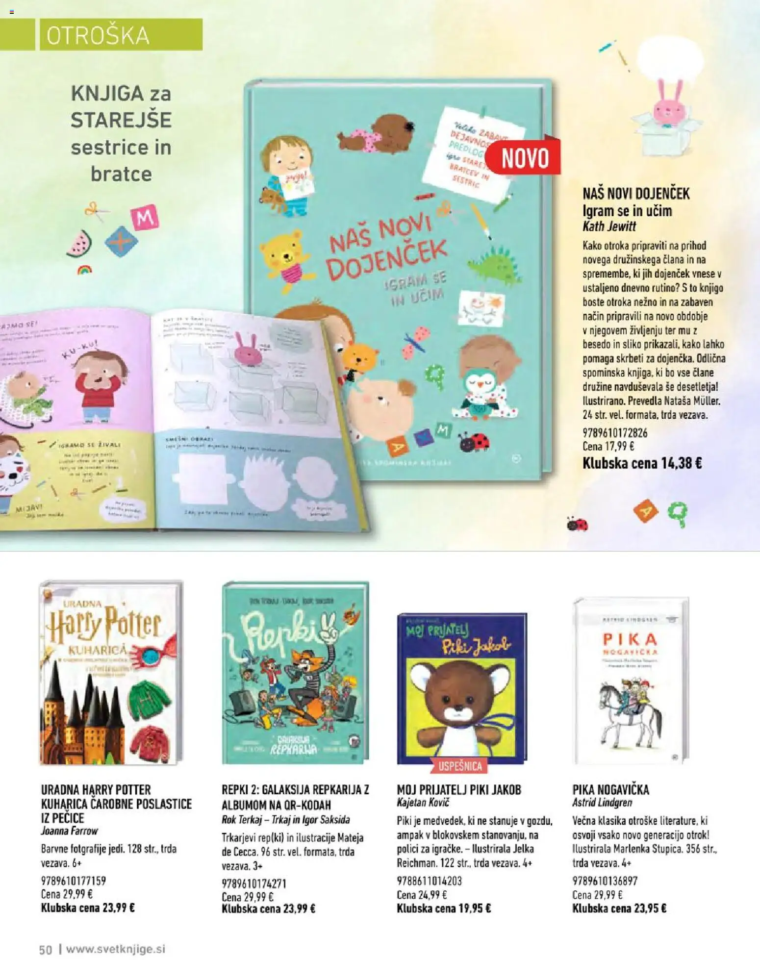 Novi Svet knjige katalog ponudbe – veljaven od 20.07.2026 | Stran: 50 | Izdelki: Knjiga