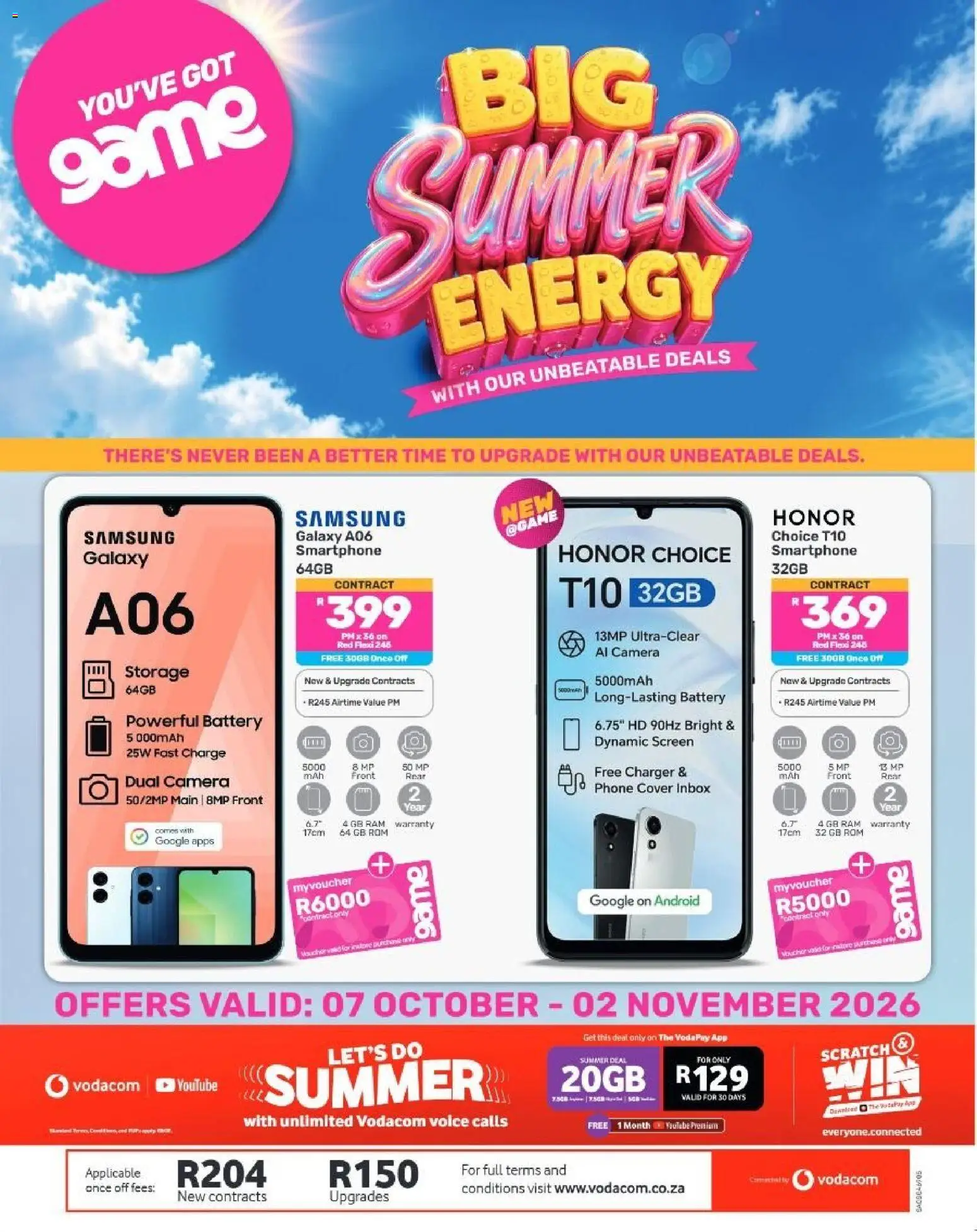 New Game catalogue – valid from 07/10/2026 | Page: 1 | Products: Cover, Smartphone, Battery, Charger