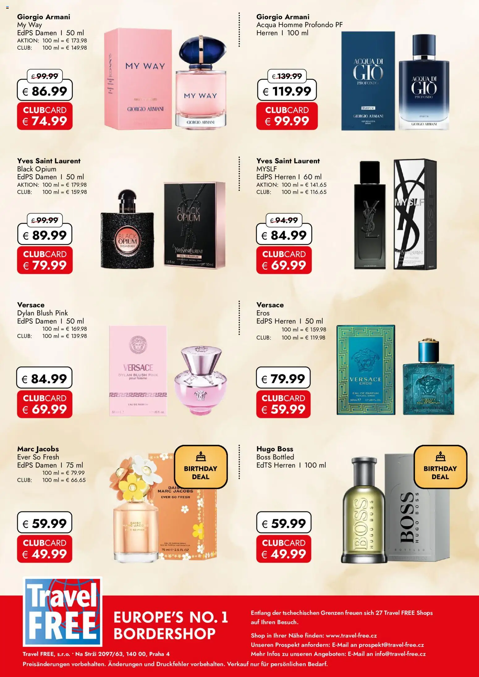 Travel Free  Aktionsangebote – gültig ab 15.05.2026 | Seite: 10 | Produkte: Parfüm, Eau de Parfum, Blush, Hugo