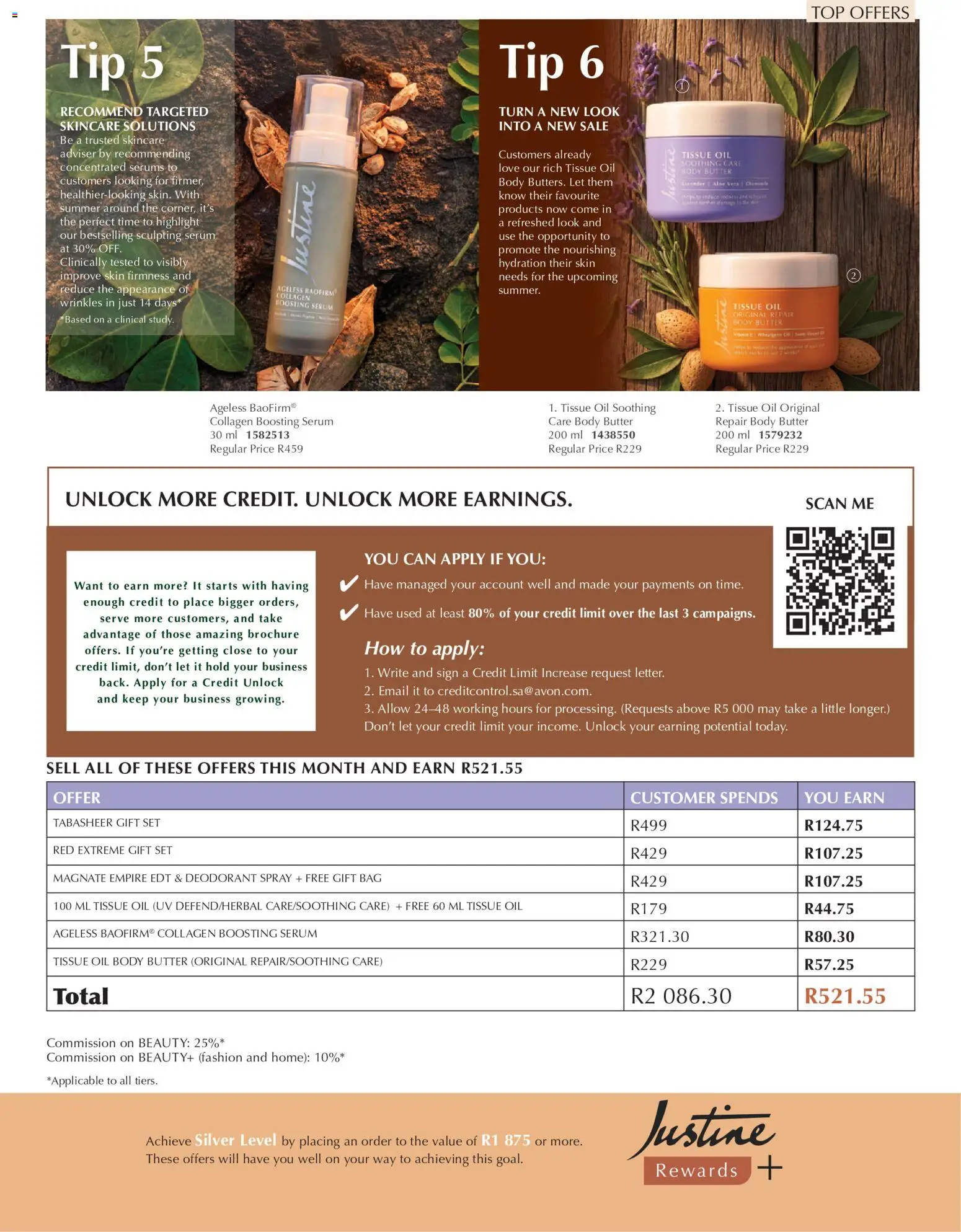 New Justine catalogue – valid from 01/10/2026 | Page: 7 | Products: Serum, Aloe Vera, Oil, Deodorant