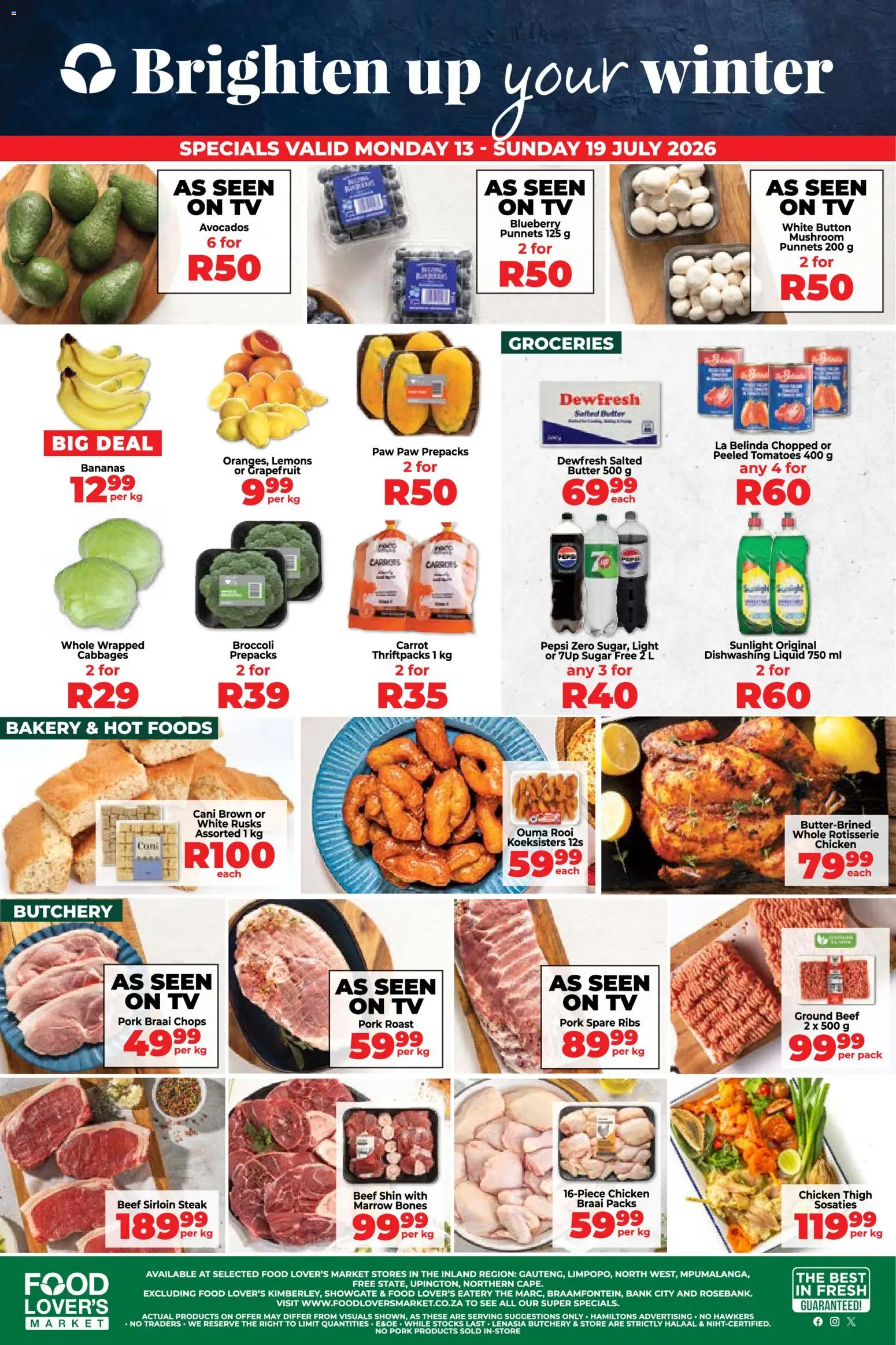 New Food Lover's Market catalogue – valid from 13/07/2026 | Page: 1