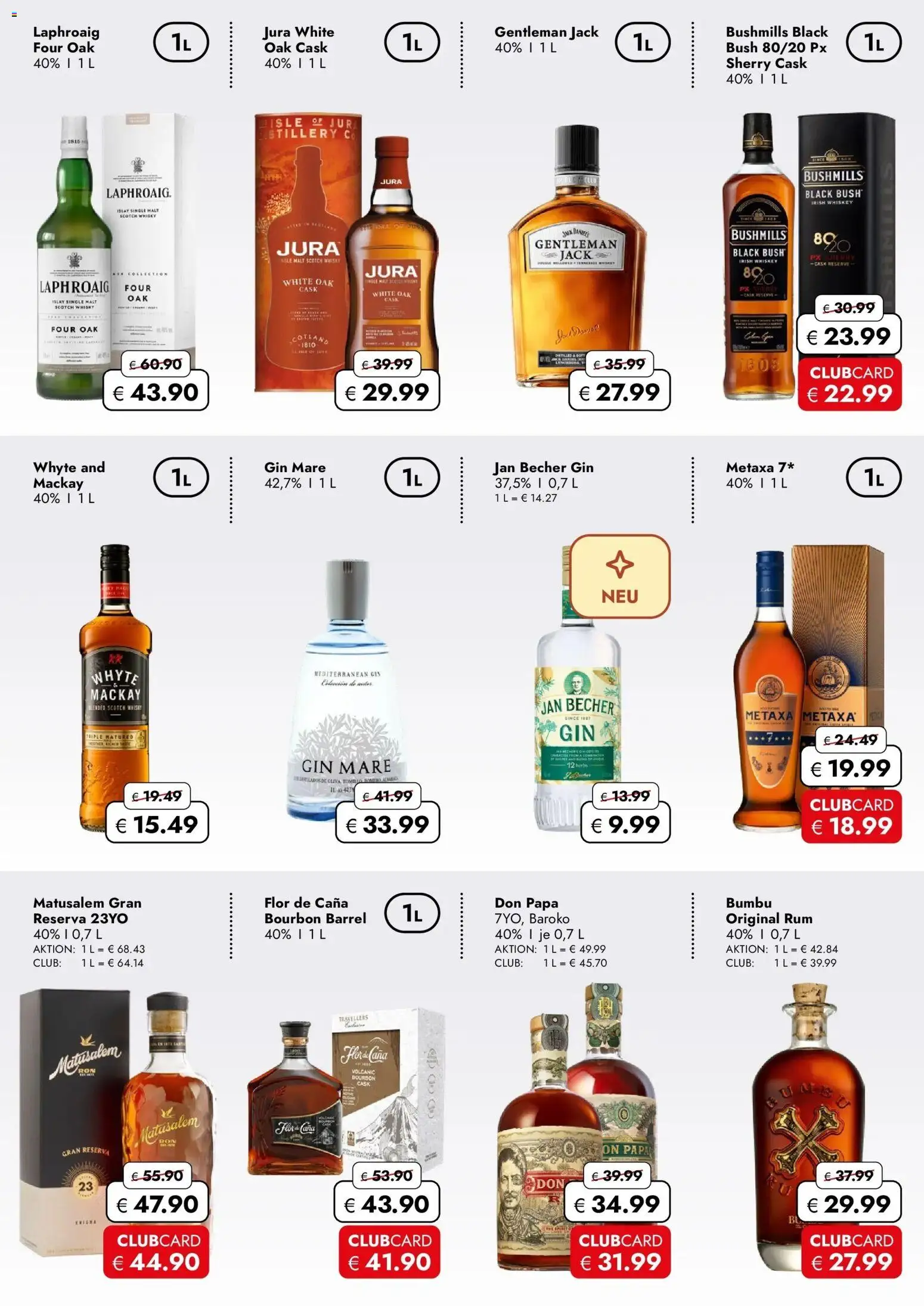 Travel FREE Aktionsangebote gültig ab 24.07.2026 | Seite: 2 | Produkte: Gin, Whiskey, BH, Bourbon
