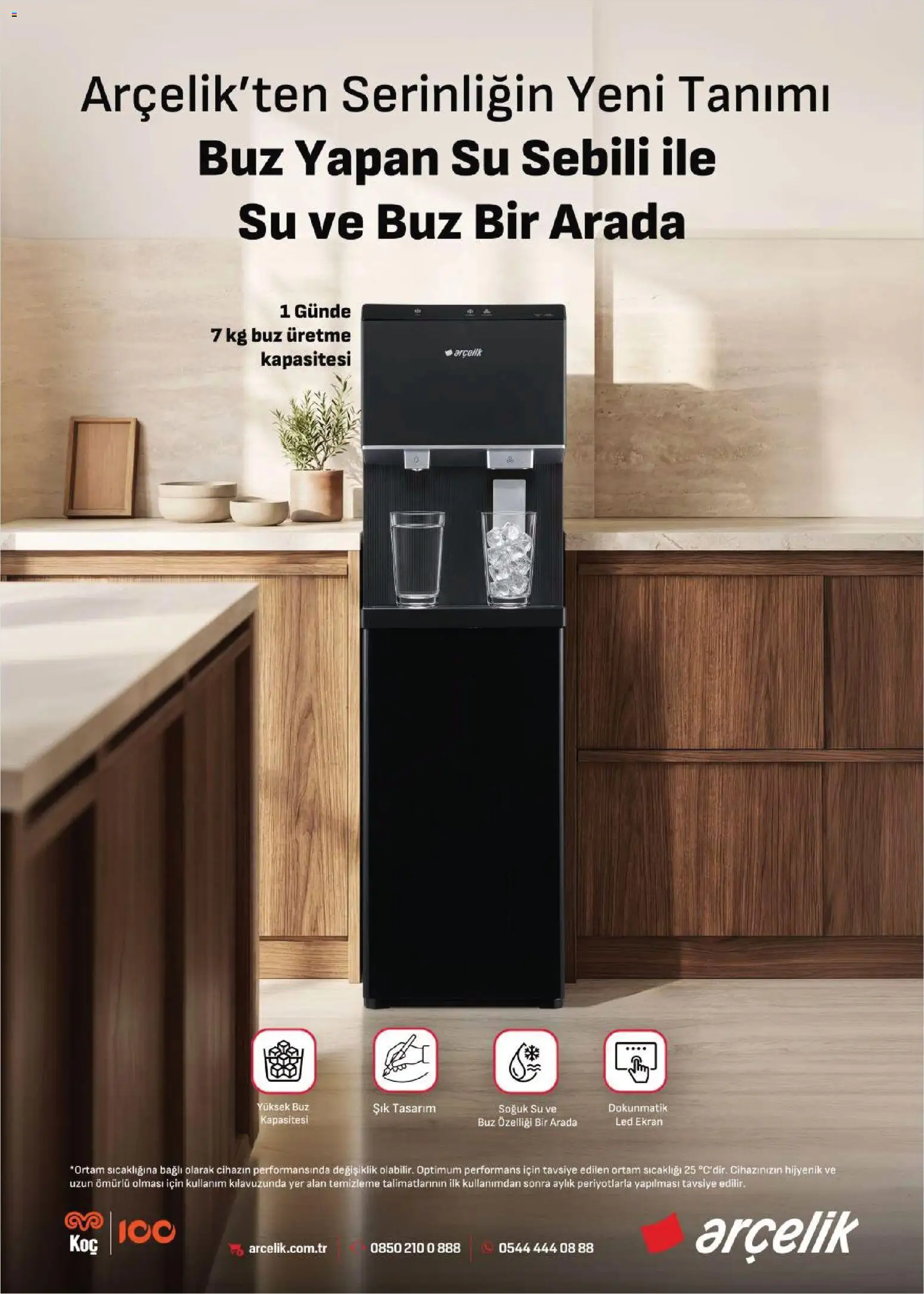 Arçelik - İklimlendirme Kataloğu - 01 Eylül 2026 tarihinden itibaren geçerlidir | Sayfa: 40 | Ürünler: Su, Su sebili