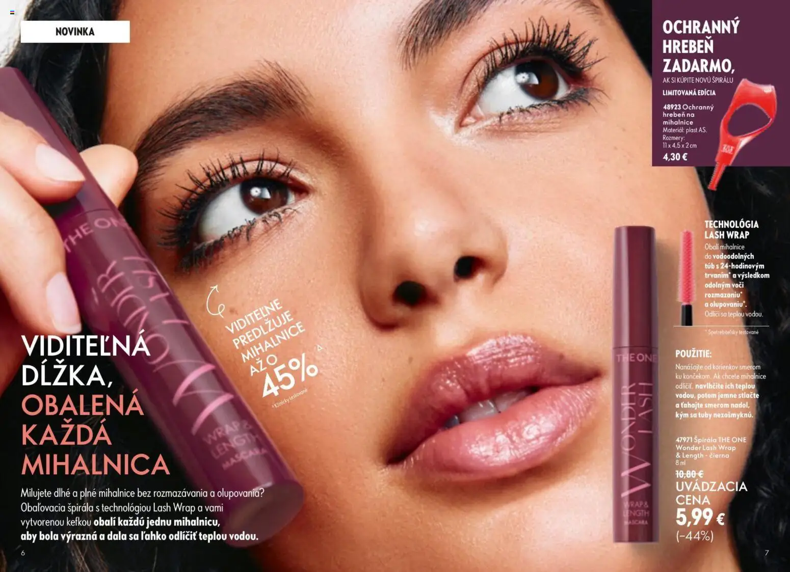 Nové Oriflame akcie – leták je platný od 09.09.2026 | Strana: 4 | Produkty: Hrebeň