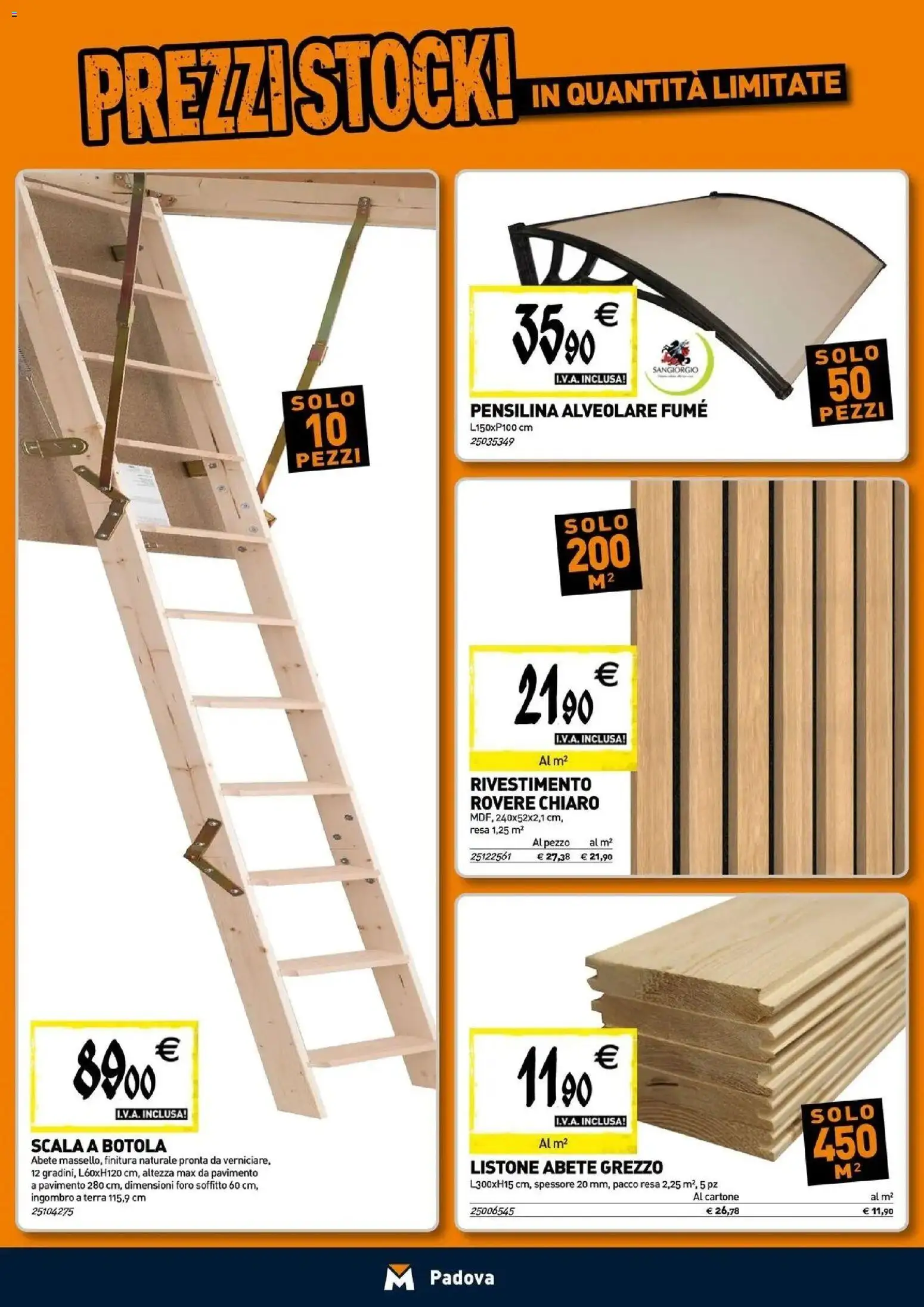 Nuovo TECNOMAT catalogo Padova dal 07/10/2026 > offerte anteprima 🛍️ | Pagina: 12 | Prodotti: Pavimento, Scala, Terra