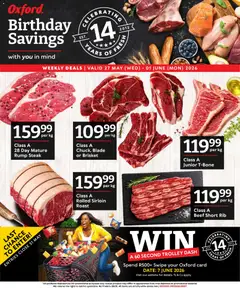 Oxford Freshmarket specials catalogue – valid from 27.05.2026