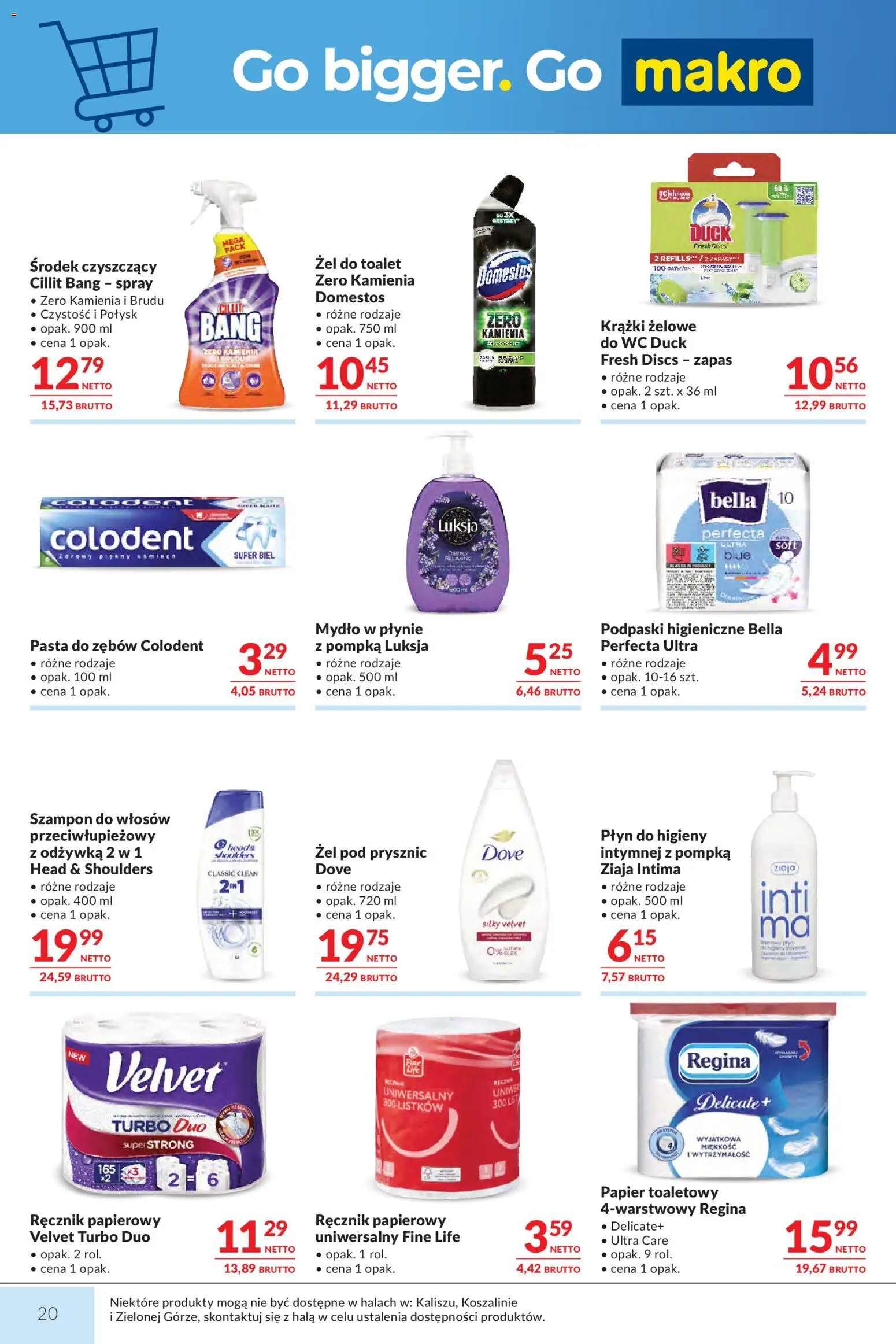 Makro gazetka od 27.10.2026 | Strona: 17 | Produkty: Szampon do włosów przeciwłupieżowy, Cillit bang, Szampon, Odżywka
