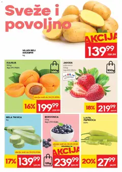 Idea katalog - pregled Idea kataloga - važi od 21.05.2026 | Strana: 2 | Proizvode: Jagoda, Kajsija, Borovnica, Beli krompir