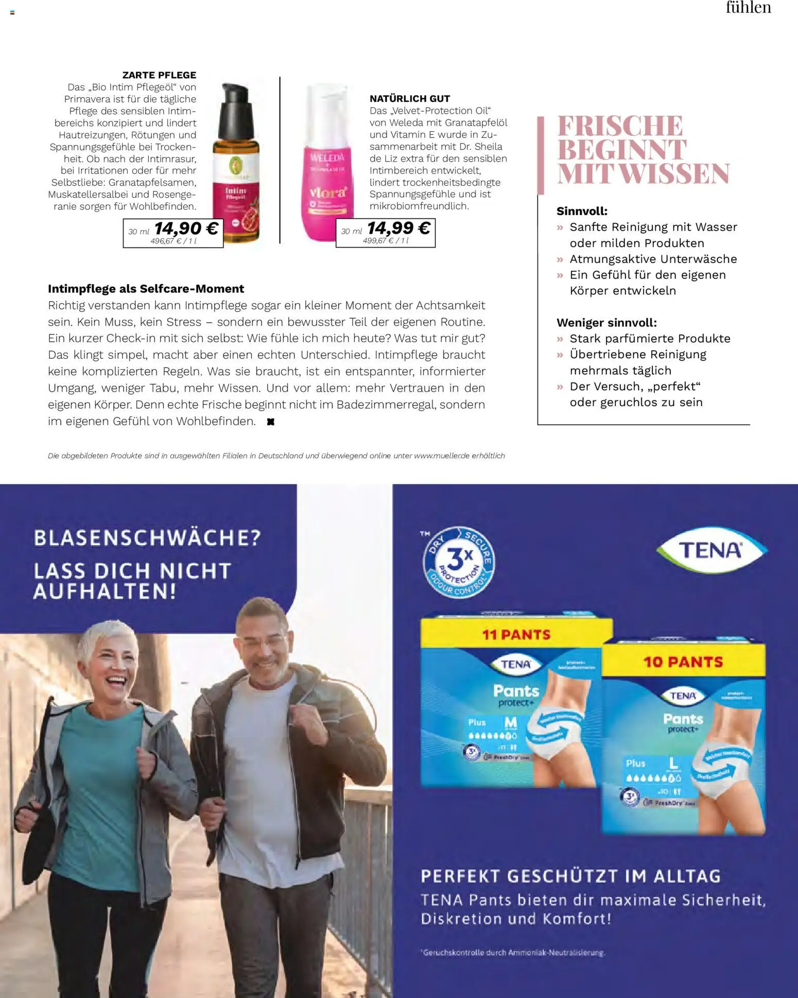 Müller Lifestyle – gültig ab 01.09.2026 | Seite: 37 | Produkte: Wasser, Unterwäsche