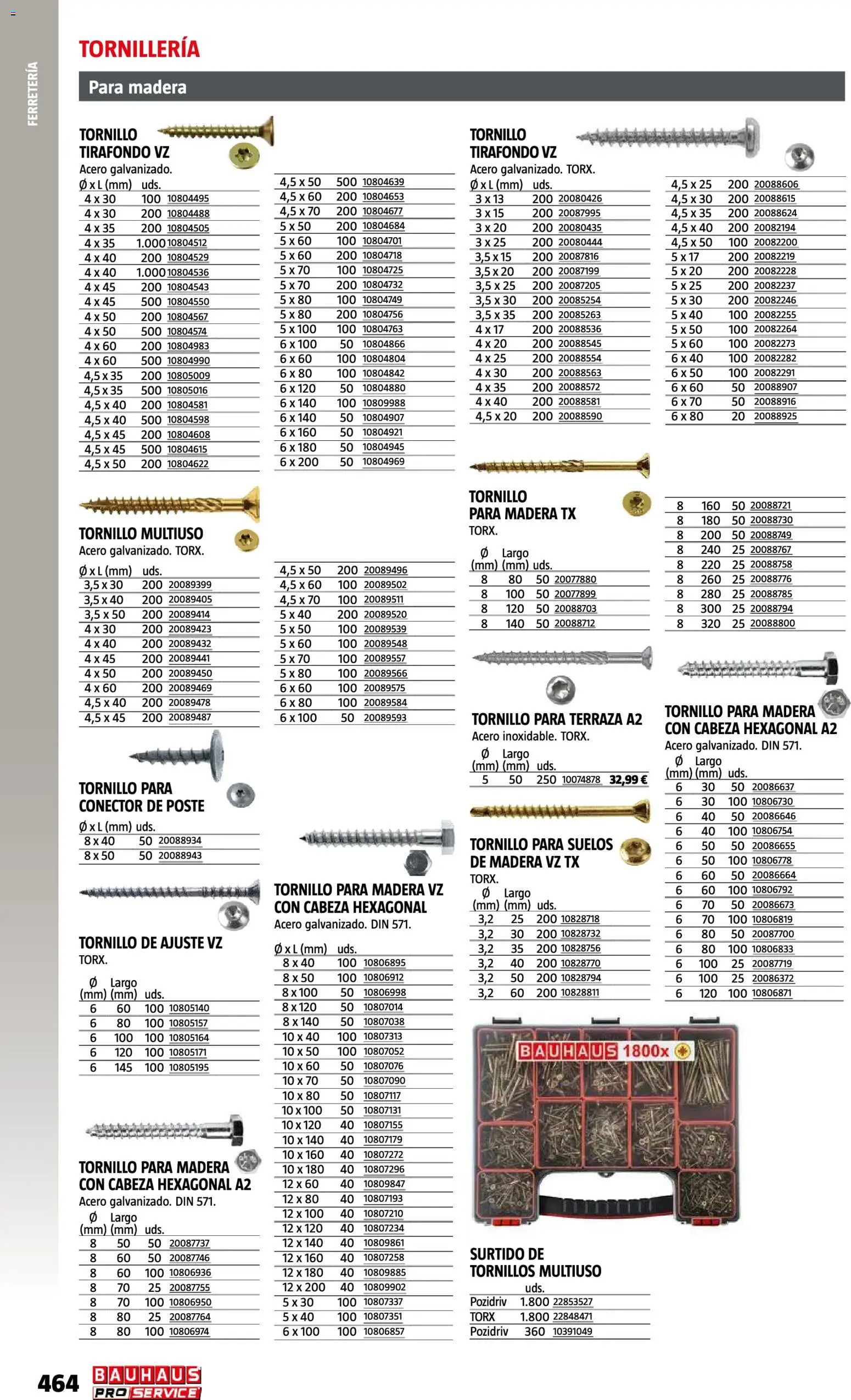 Bauhaus ProService │ válido desde el 11/05/2026 | Página: 464 | Productos: Conector