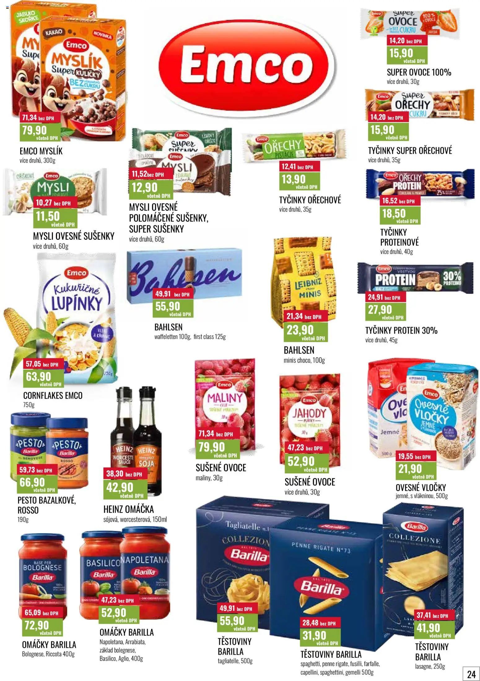 Ratio leták od 01.08.2026 | Strana: 25 | Produkty: Ovoce, Barilla, Vločky, Omáčky