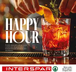 Anteprima del volantino Interspar volantino Happy Hour valido a partire dal 20/07/2026