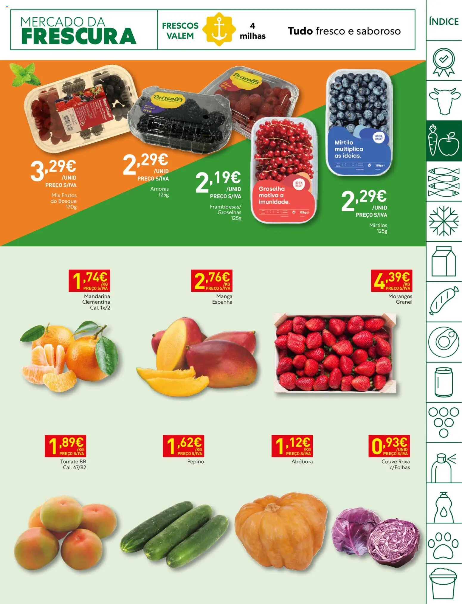 Recheio folheto Madeira │ válido de 06/10/2026 | Página: 5 | Produtos: Manga, Abóbora, Tomate, Couve