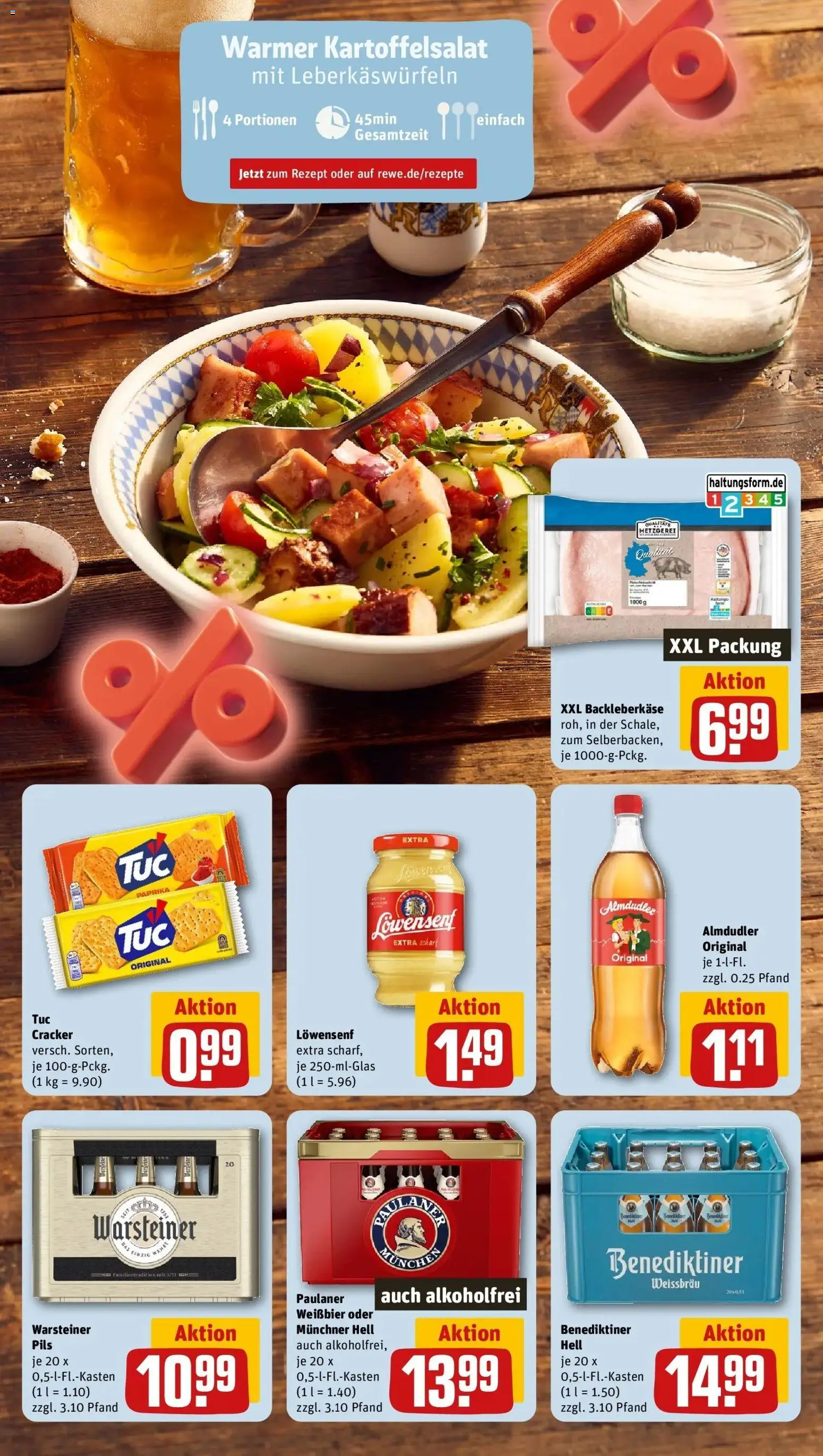 REWE Prospekt ab 14.09.2026 zum Blättern » Angebote | Seite: 11 | Produkte: Pils, Paprika, Warsteiner, Paulaner