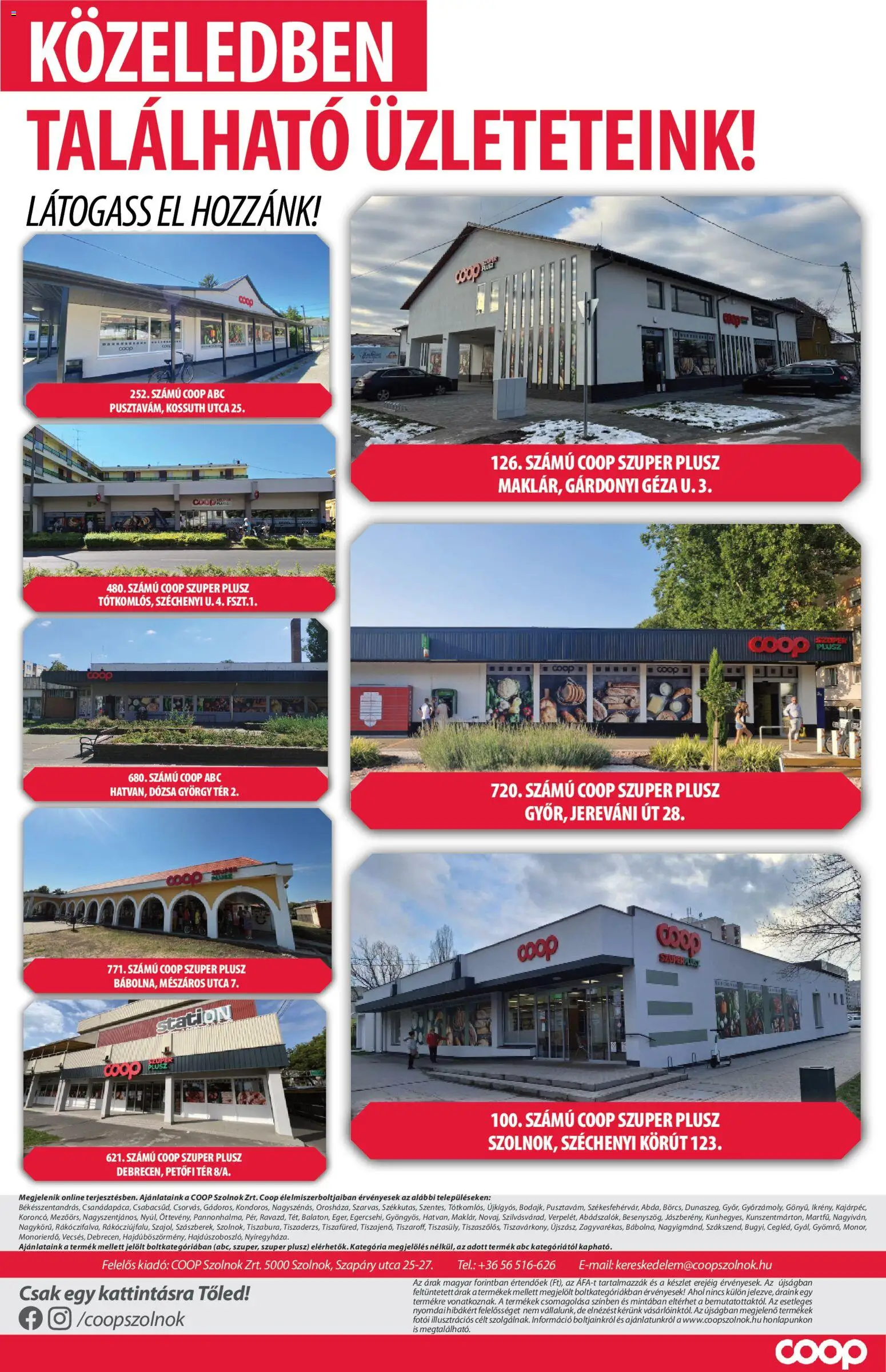 COOP Szolnok akciós ujság - amely érvényes a következő dátumtól: 16.04.2026 | Oldal: 5