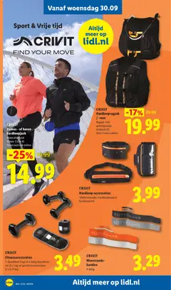 Lidl folder - Voorbeeld van een folder van Lidl, geldig van 28-09-2026 | Pagina: 29 | Producten: Vest, Rugzak