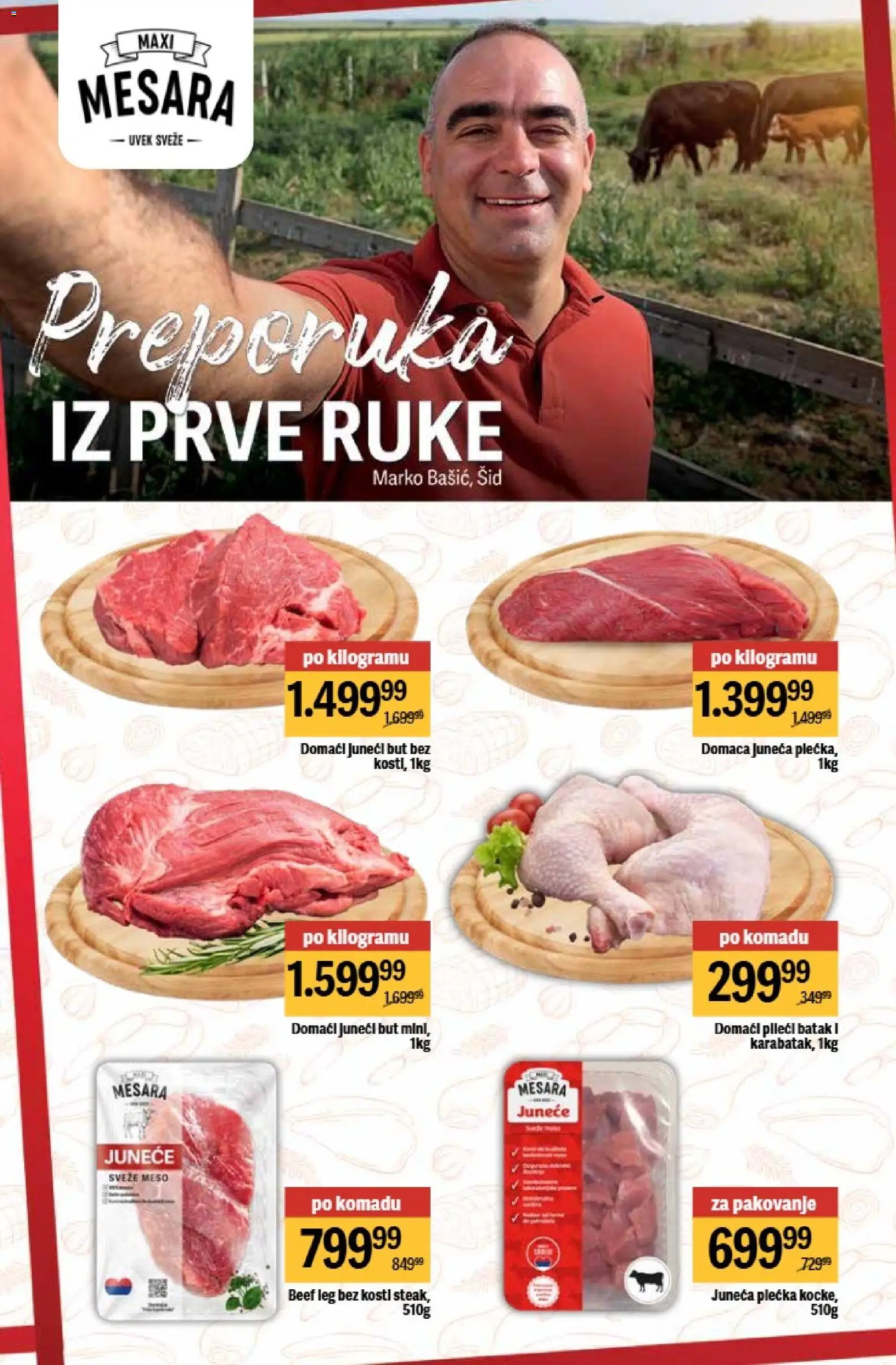 Maxi katalog - važi od 21.05.2026 | Strana: 9 | Proizvode: Juneći but, Pakovanje
