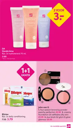 Da folder - Voorbeeld van een folder van Da, geldig van 21-09-2026 | Pagina: 19 | Producten: Foundation, Blush, Handcrème