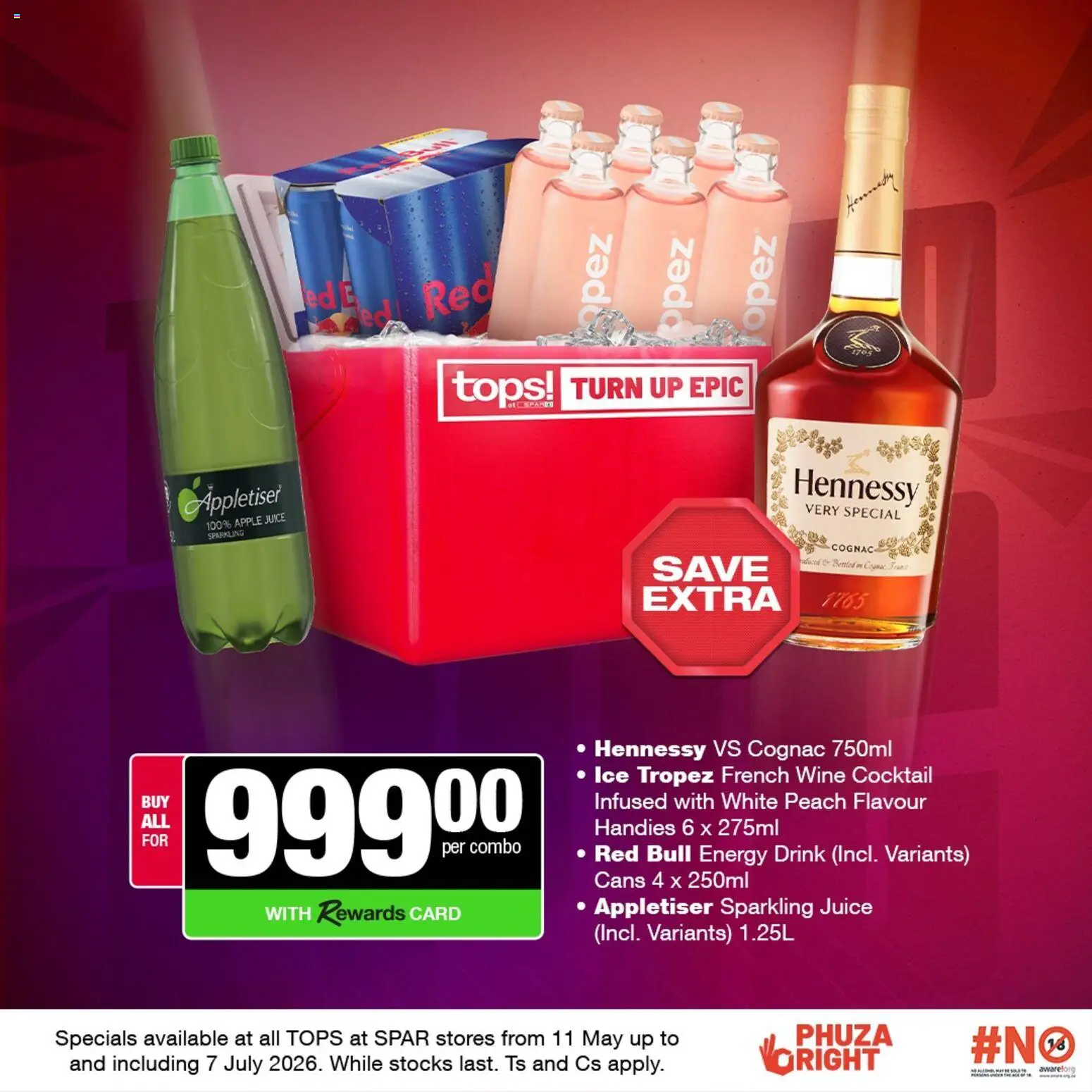 New Tops at Spar catalogue – valid from 11.05.2026 | Page: 2 | Products: Juice, Wine, Peach, Ensalada de quino