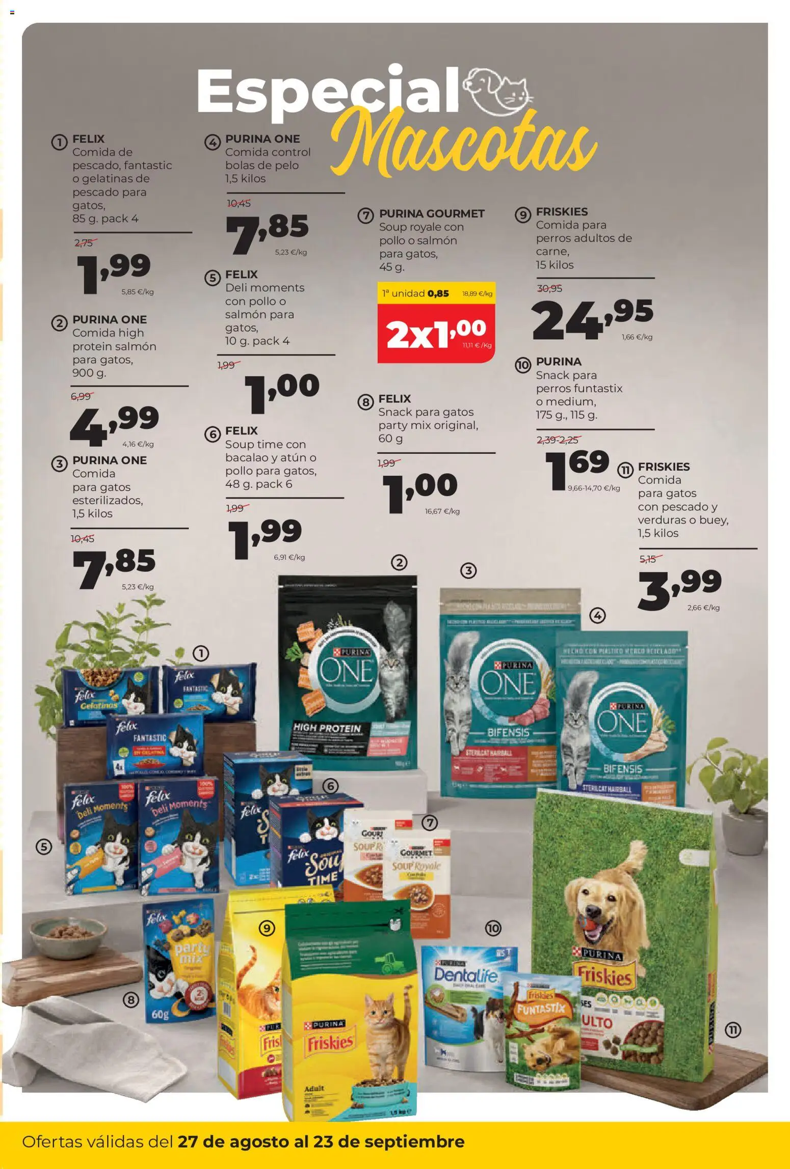 Alimerka folleto Castilla y León │ válido desde el 27/08/2026 | Página: 45 | Productos: Verduras, Atún, Pescado, Pollo