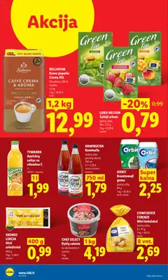 LIDL leidinys galioja nuo 2026.10.26 | Puslapis: 16 | Prekių: Salotos, Pupelės, Sultys, Arbata