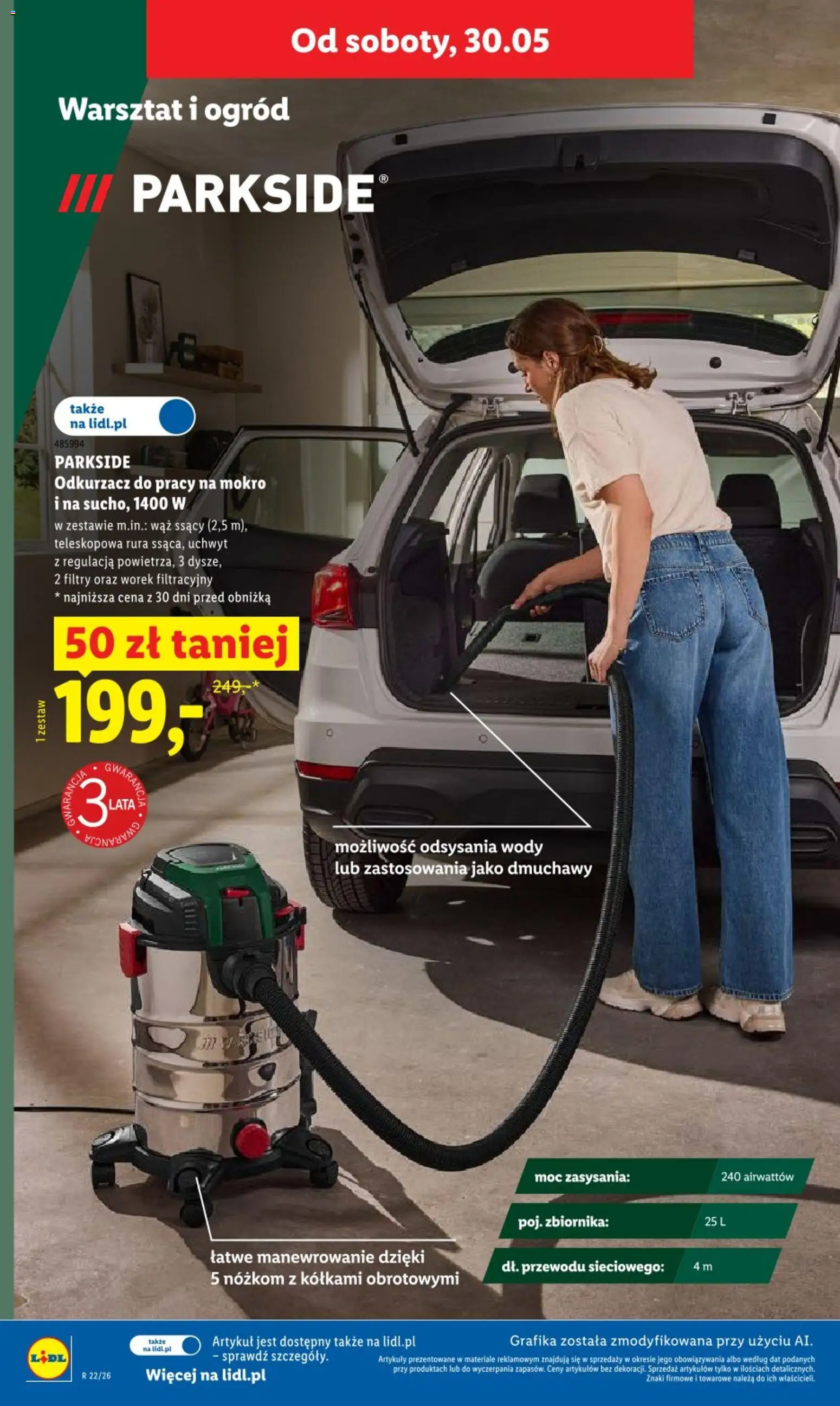 Lidl gazetka od 28.05.2026 | Strona: 34 | Produkty: Odkurzacz, Cleaner
