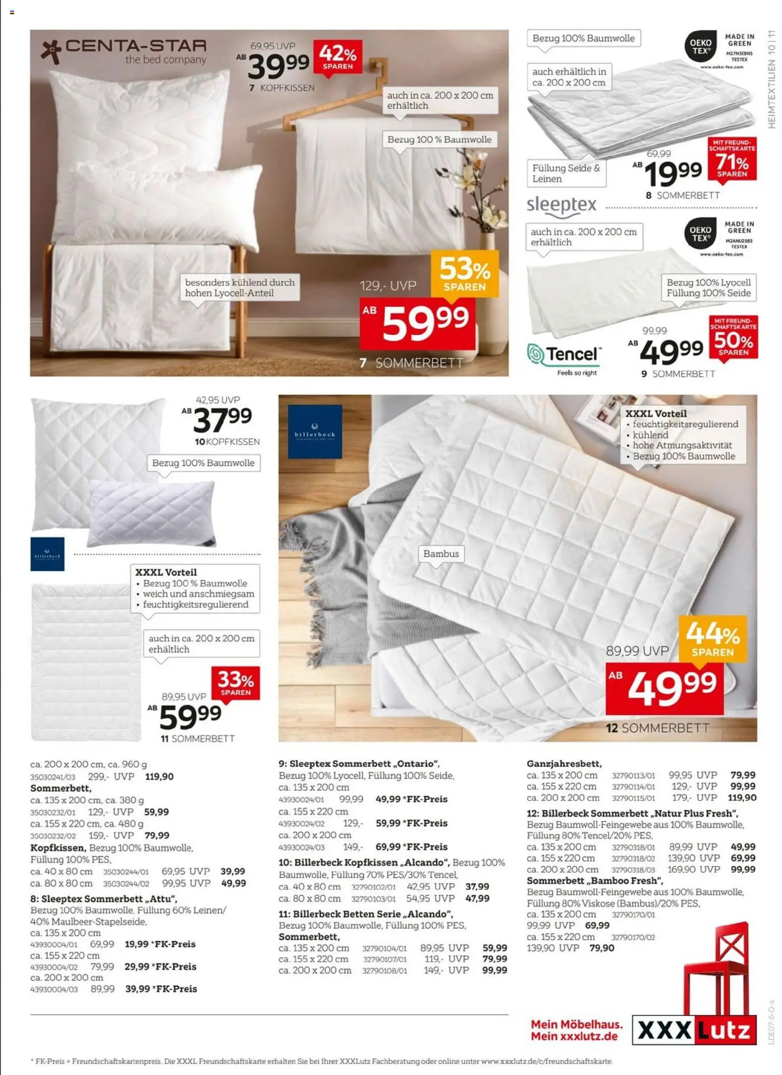 XXXLutz Wohnaccessoires – gültig ab 11.07.2026 | Seite: 11 | Produkte: Kopfkissen