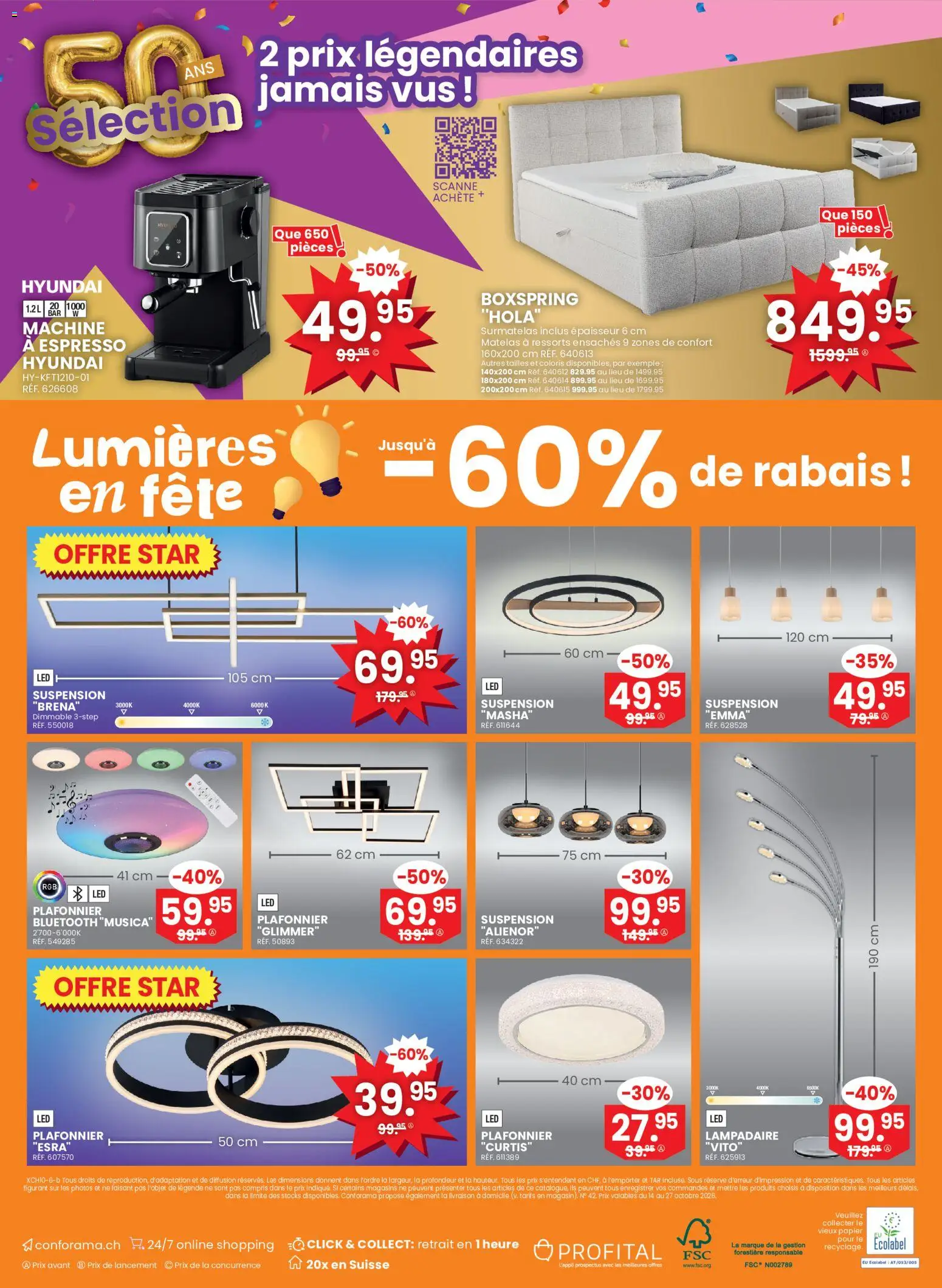Conforama aktionen FR – gültig ab 14.10.2026 | Seite: 16
