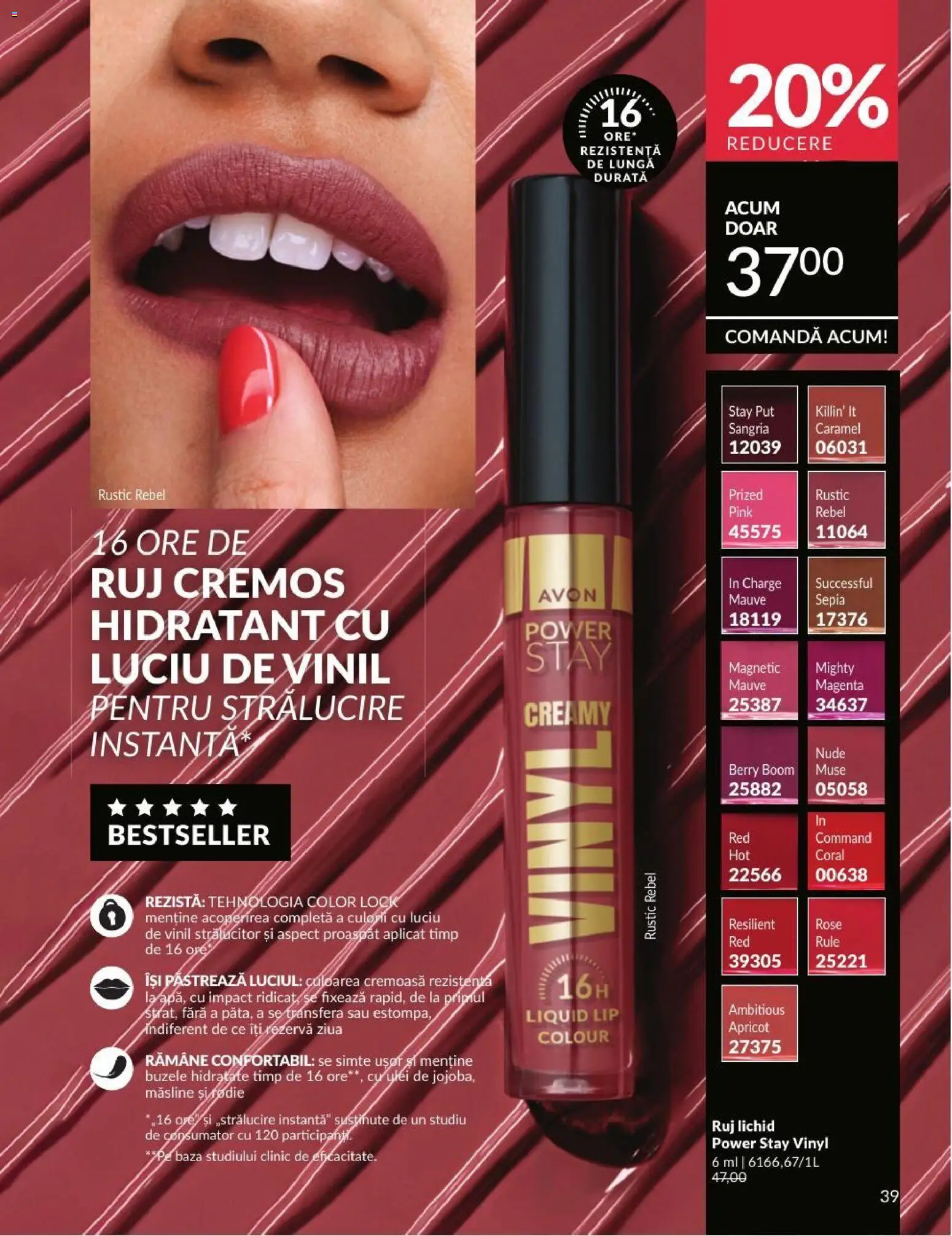 Noul catalog Avon – valabil de la 01.07.2026 | Pagină: 39